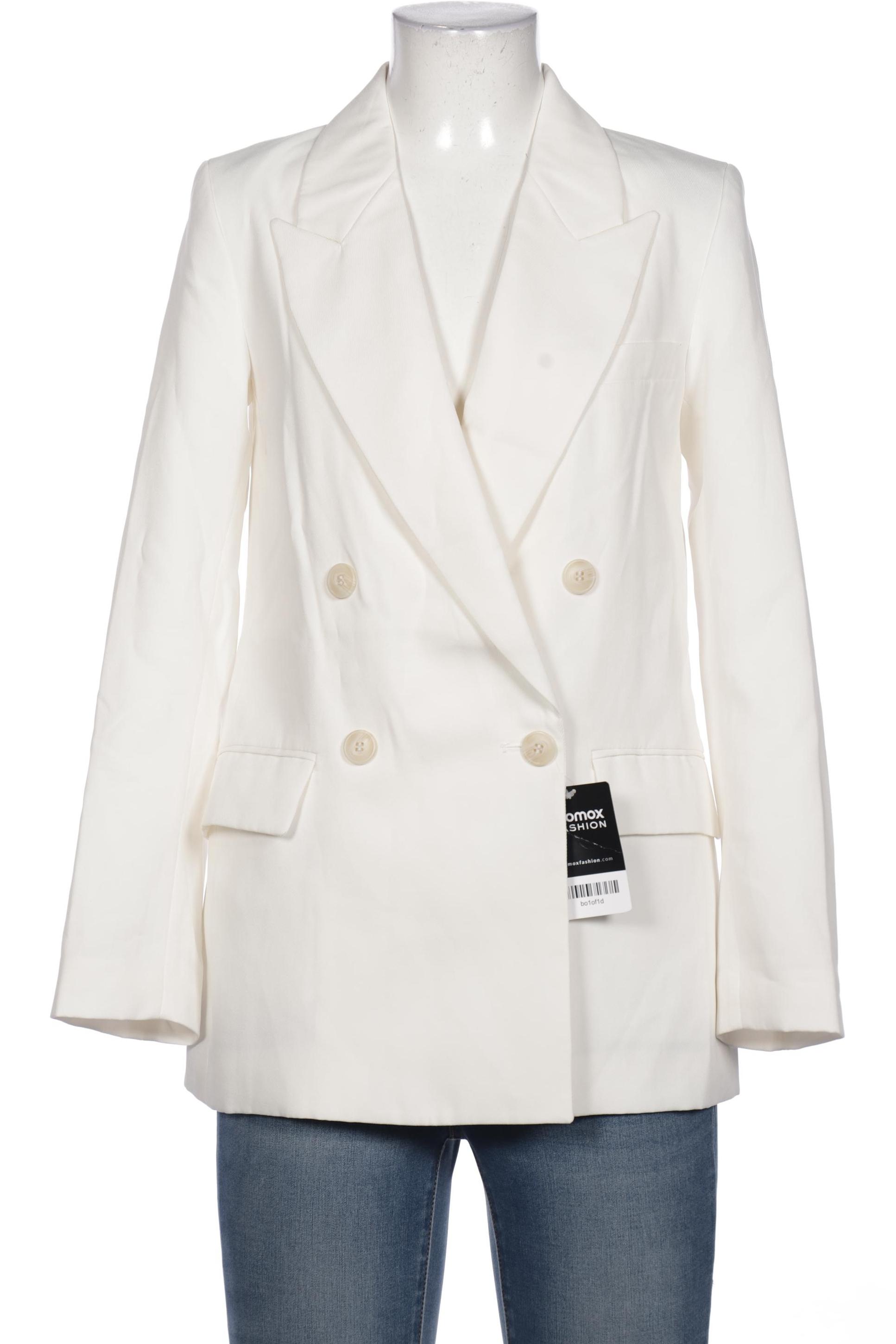 

H&M Damen Blazer, weiß, Gr. 34