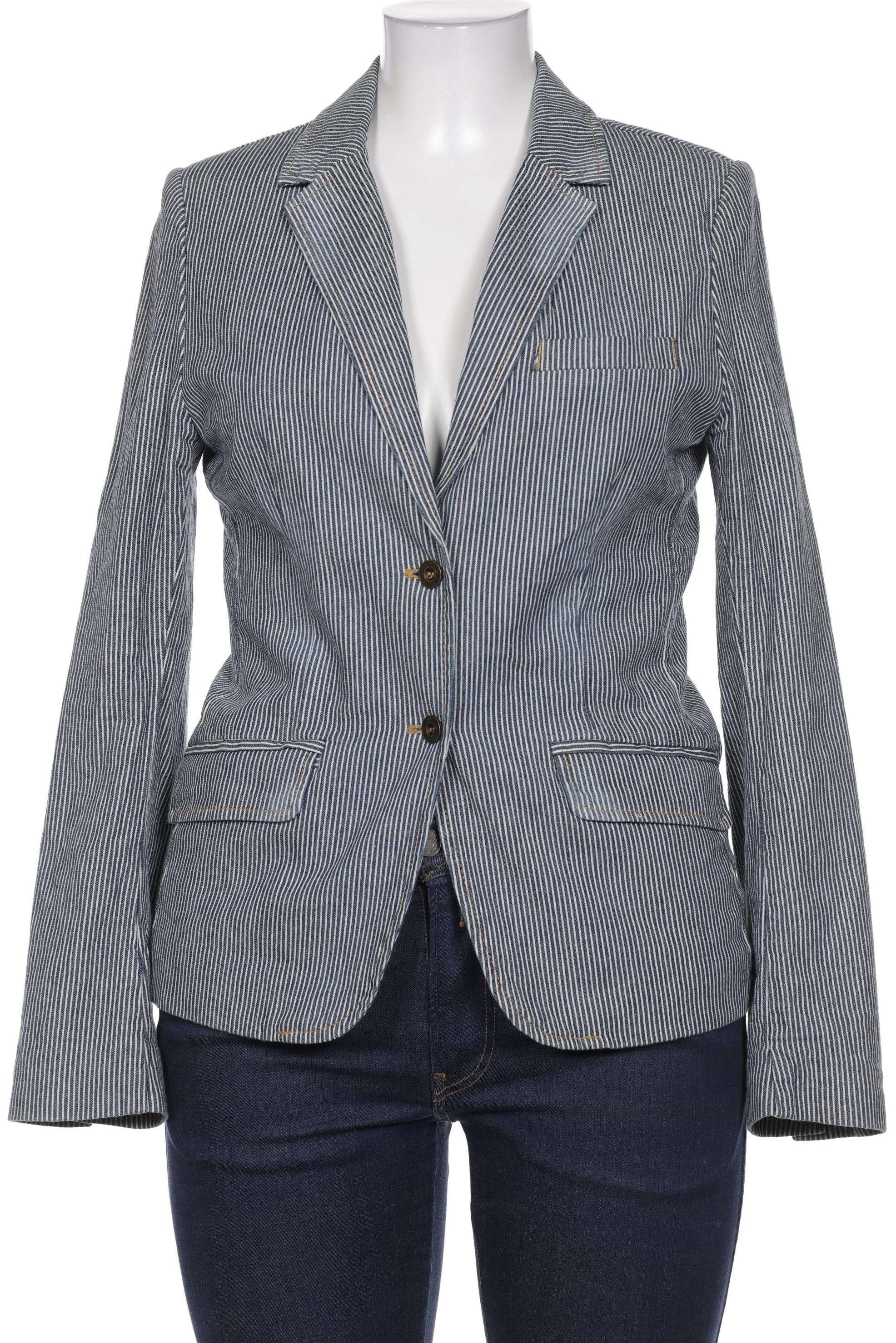 

H&M Damen Blazer, blau, Gr. 42