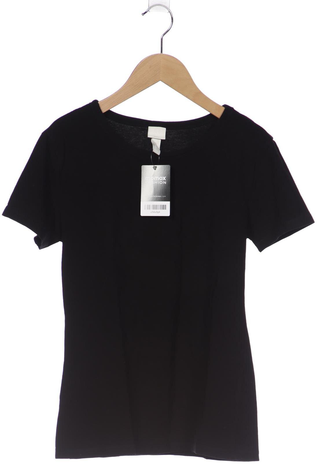 

H&M Damen T-Shirt, schwarz