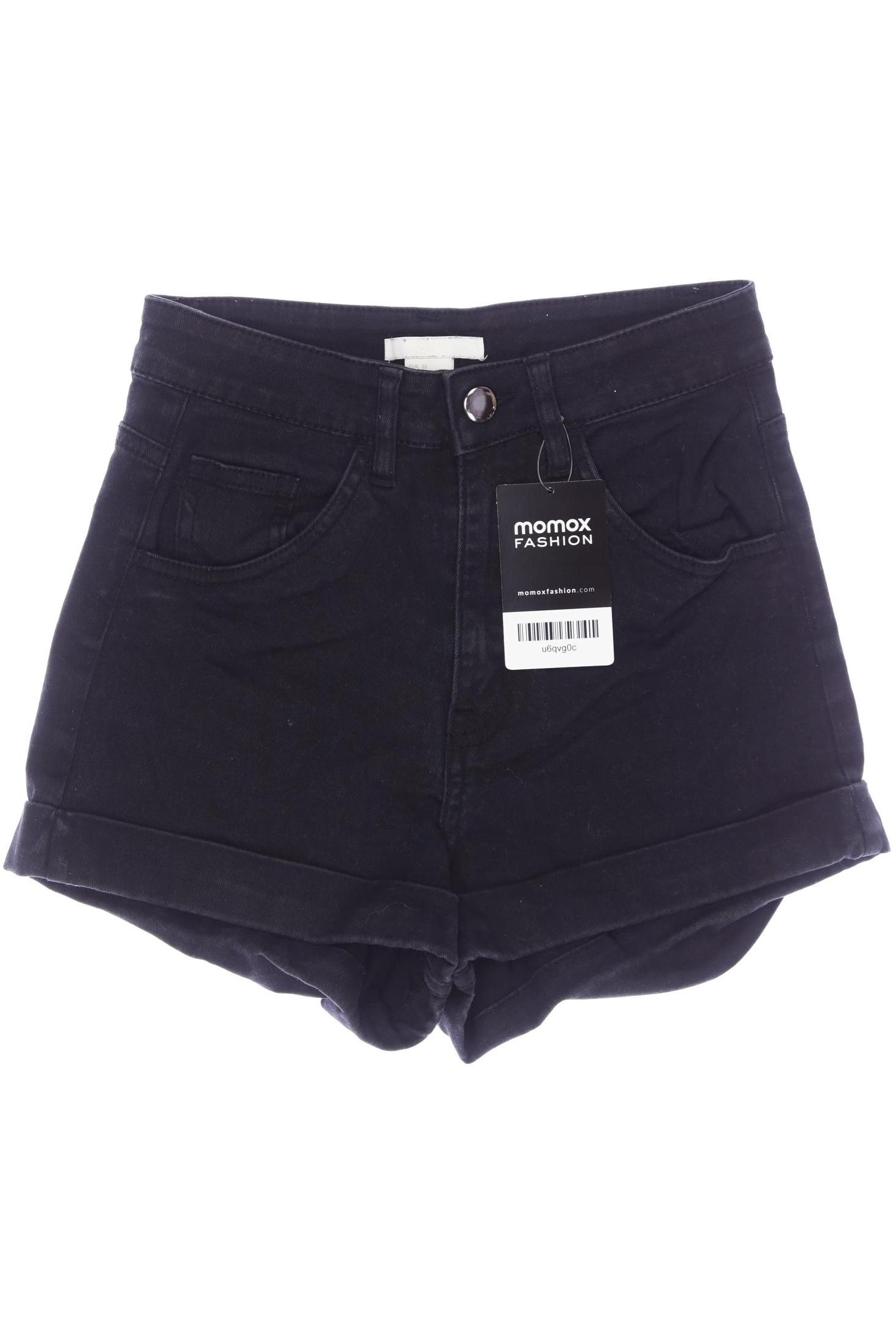 

H&M Damen Shorts, schwarz, Gr. 32