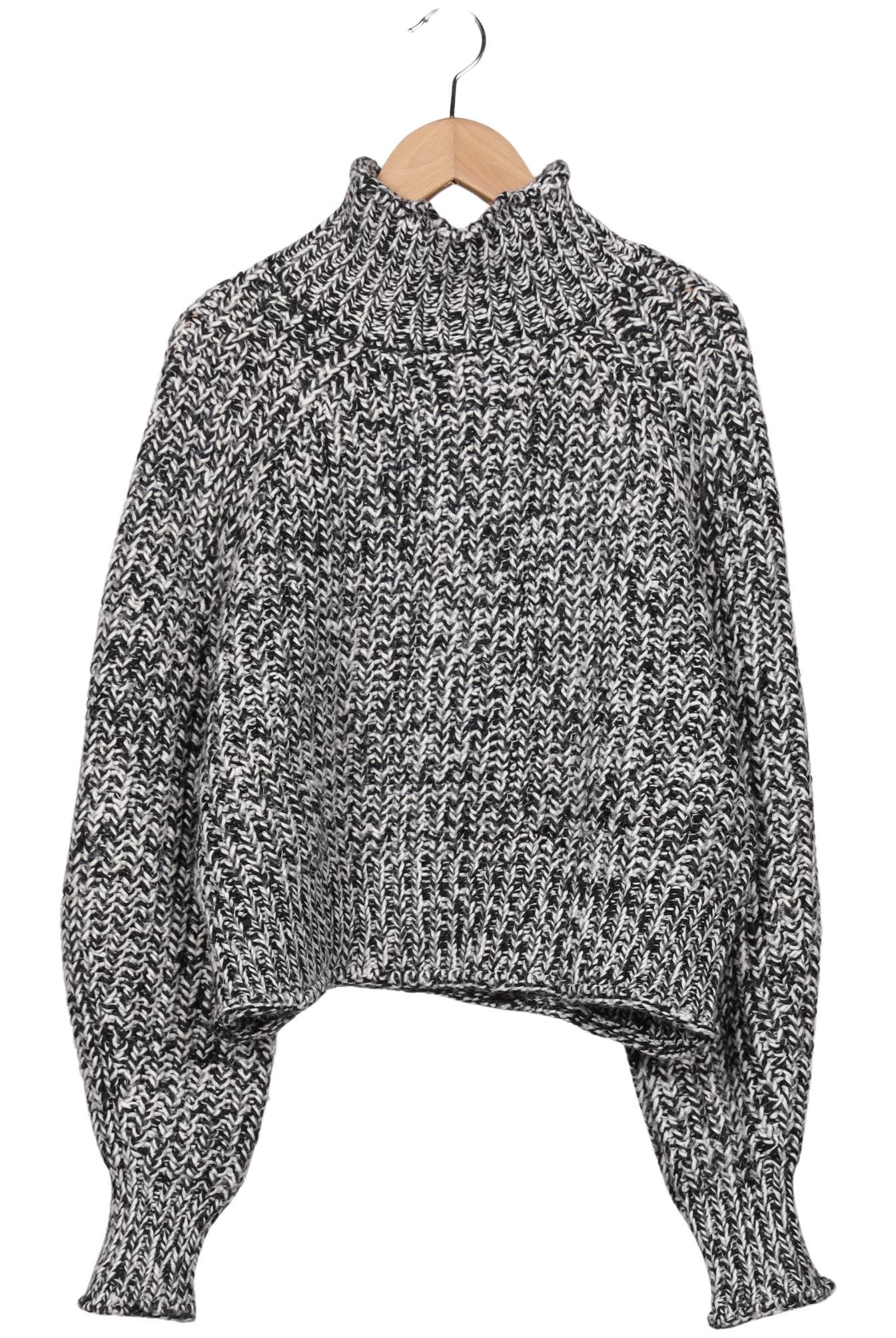 

H&M Damen Pullover, schwarz, Gr. 38