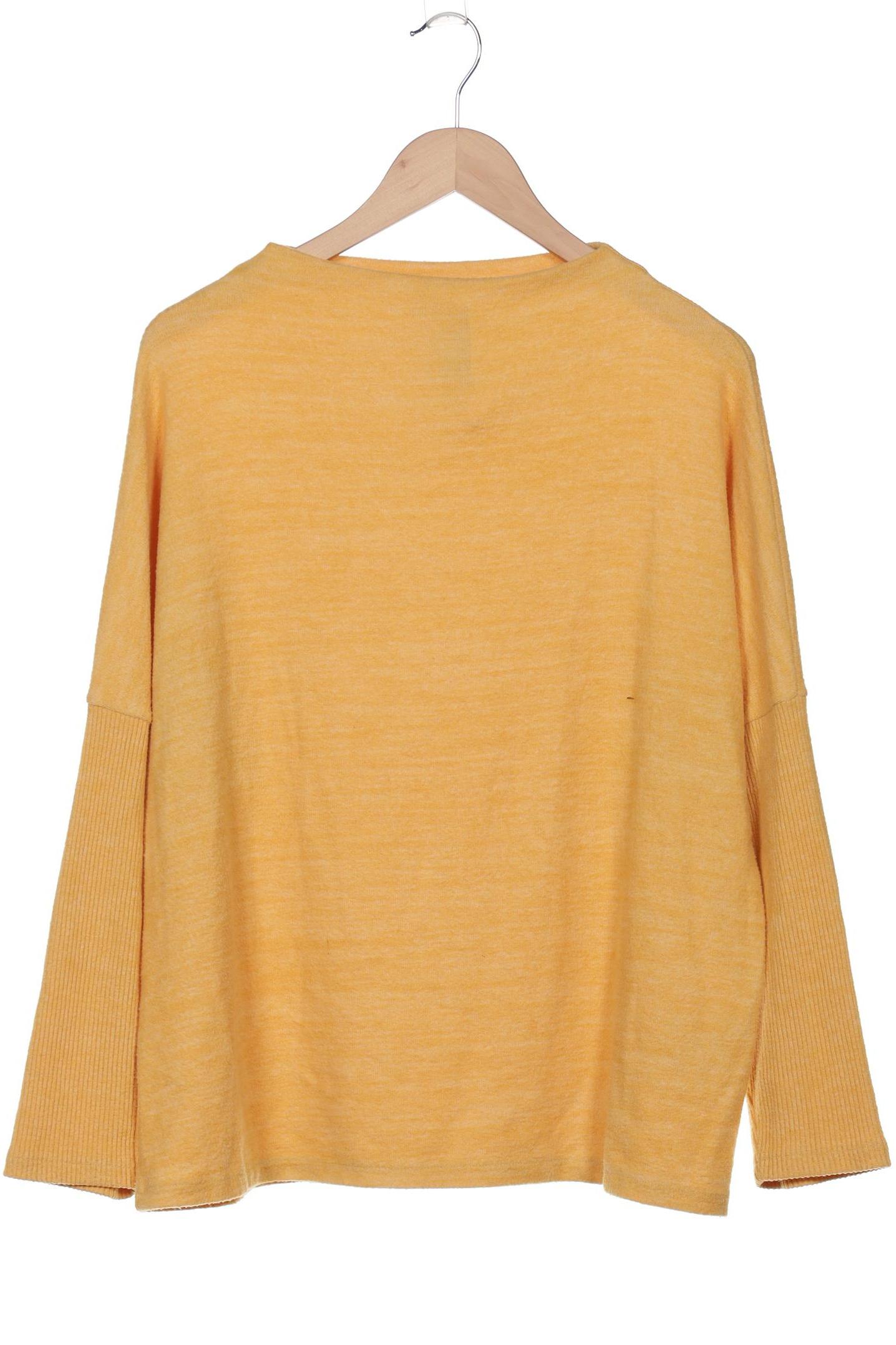 

H&M Damen Pullover, gelb, Gr. 42