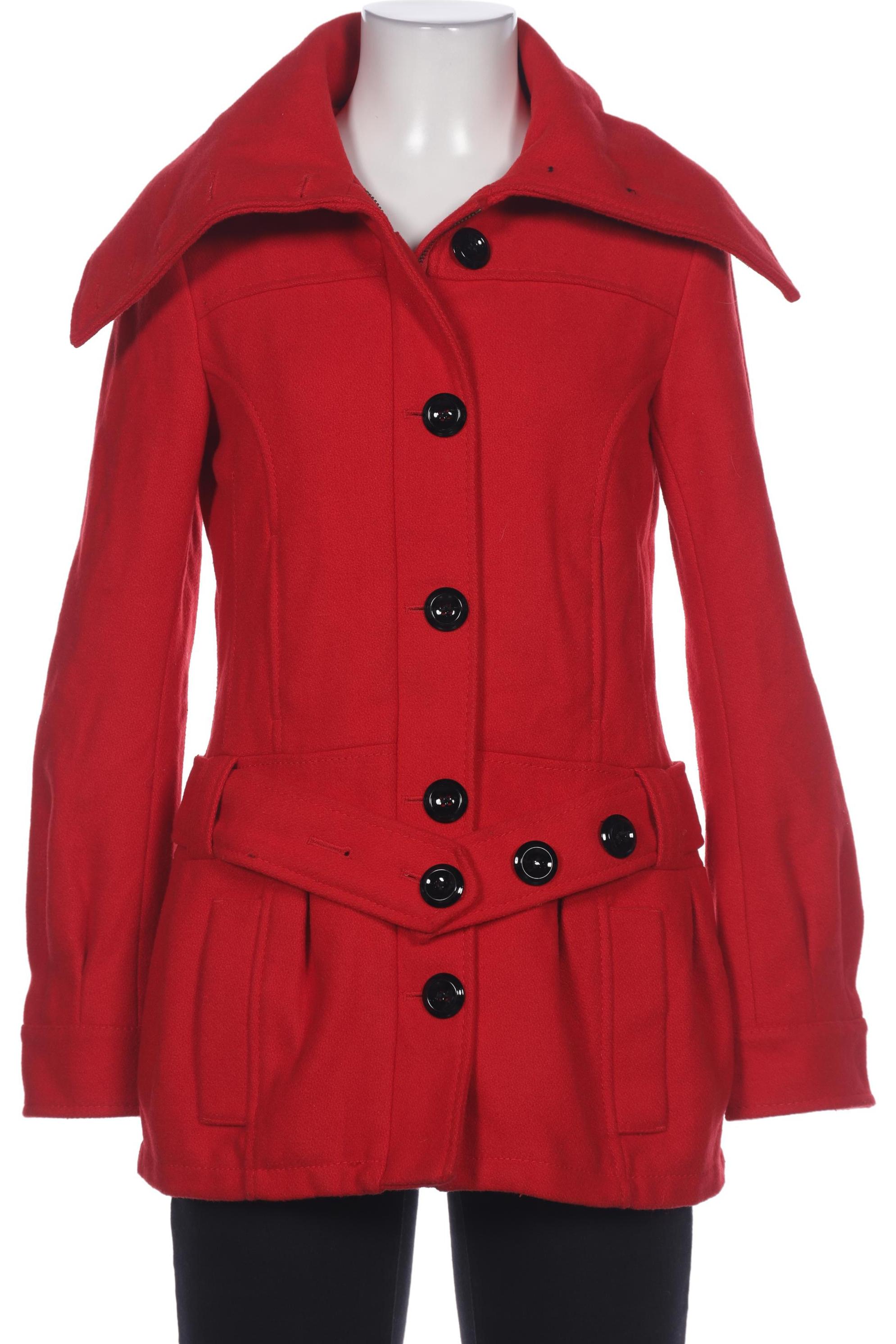 

H&M Damen Mantel, rot