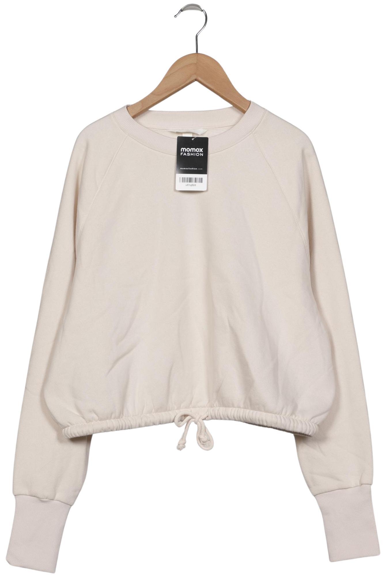 

H&M Damen Sweatshirt, cremeweiß, Gr. 38