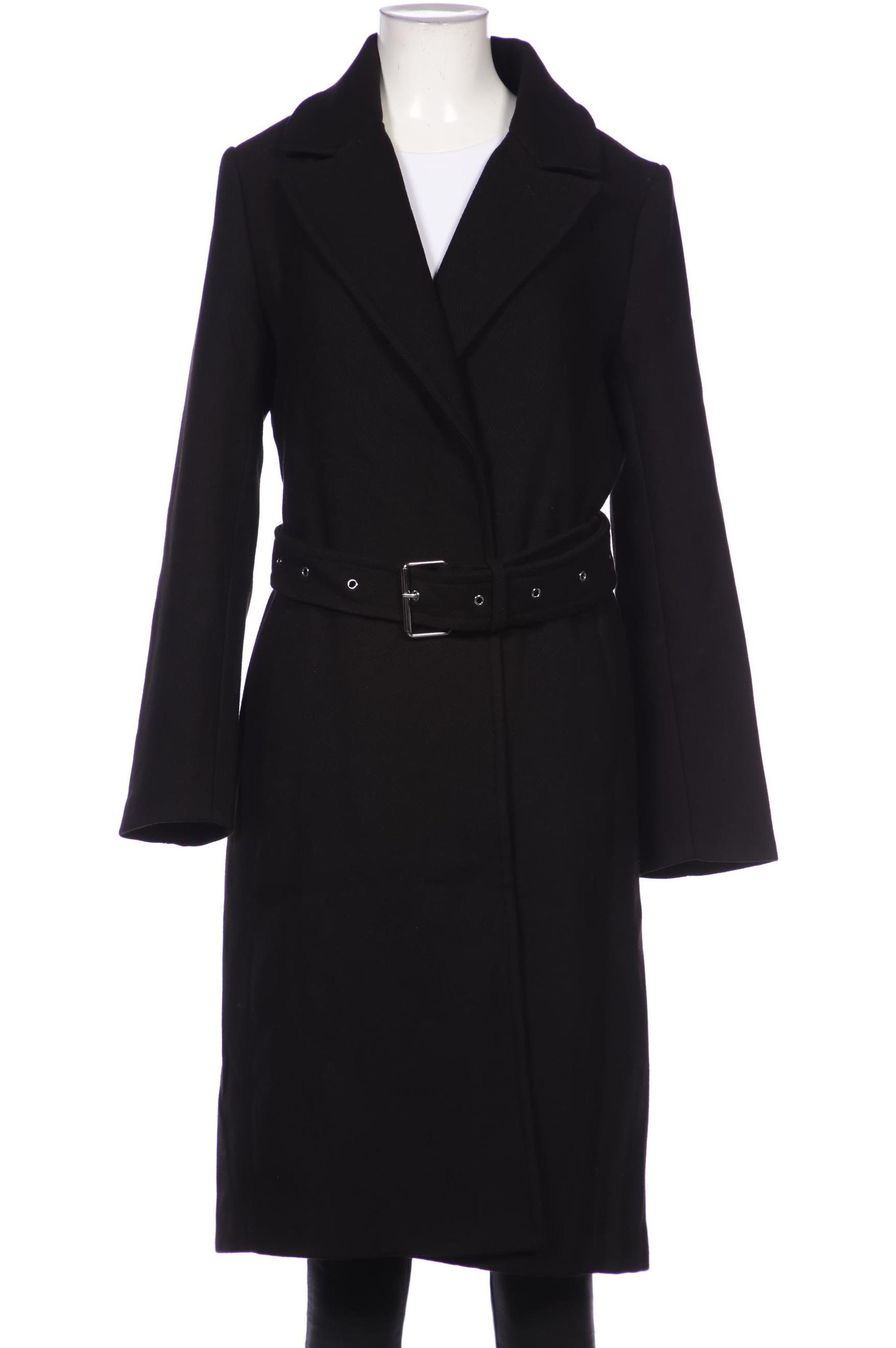 

H&M Damen Mantel, schwarz, Gr. 36