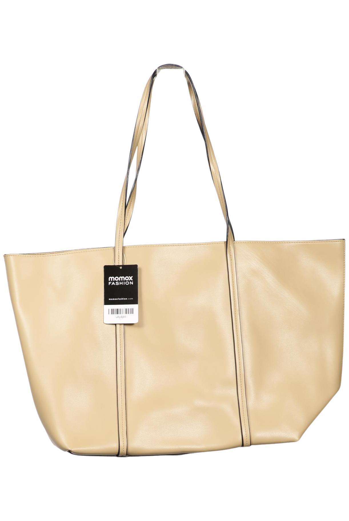 

H&M Damen Handtasche, beige, Gr.