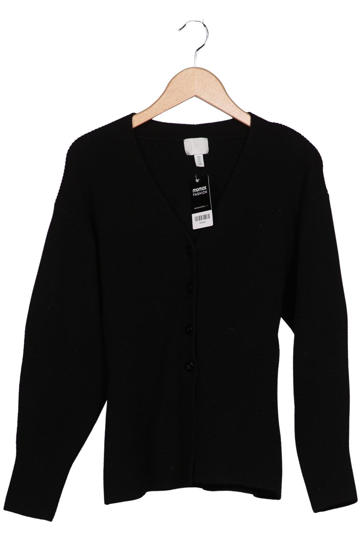 

H&M Damen Strickjacke, schwarz, Gr. 36