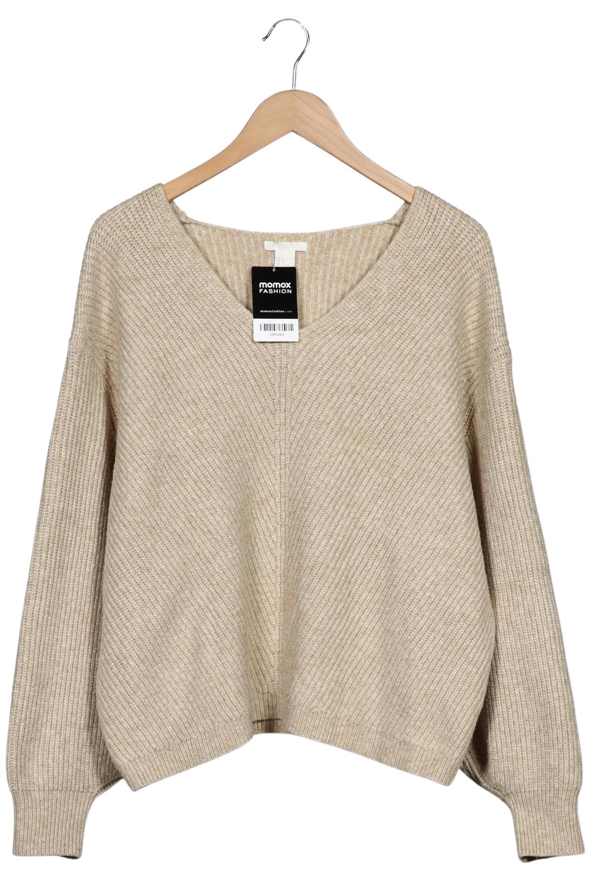

H&M Damen Pullover, beige, Gr. 44