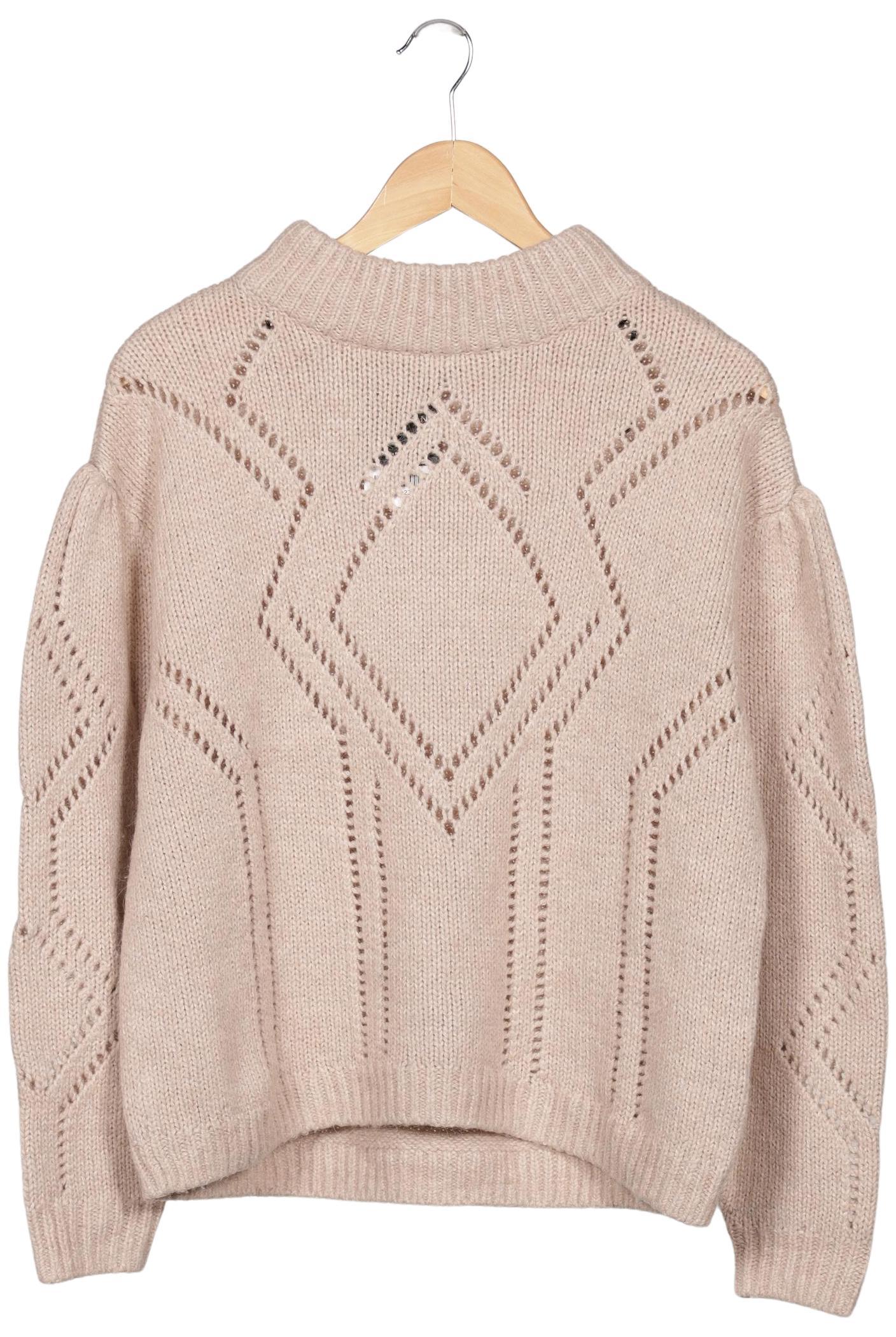 

H&M Damen Pullover, beige, Gr. 34