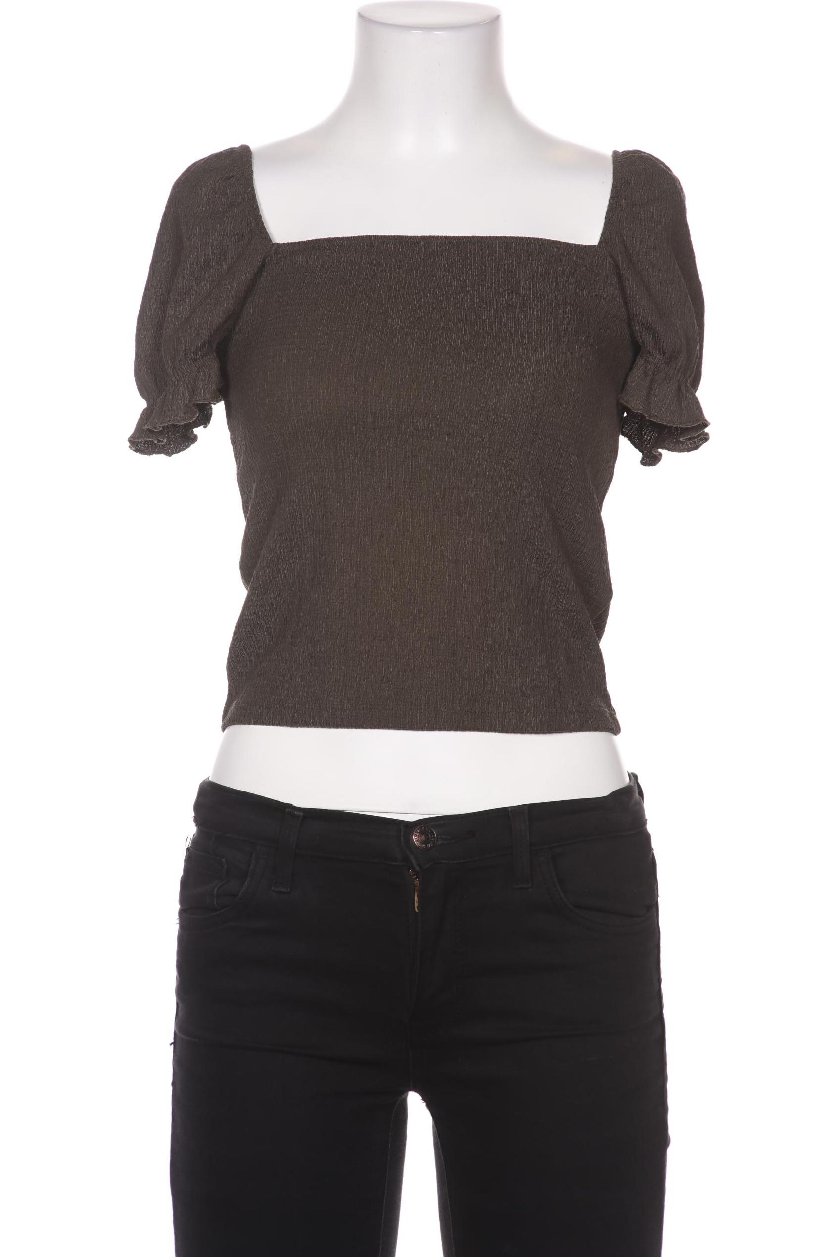 

H&M Damen T-Shirt, grün, Gr. 34