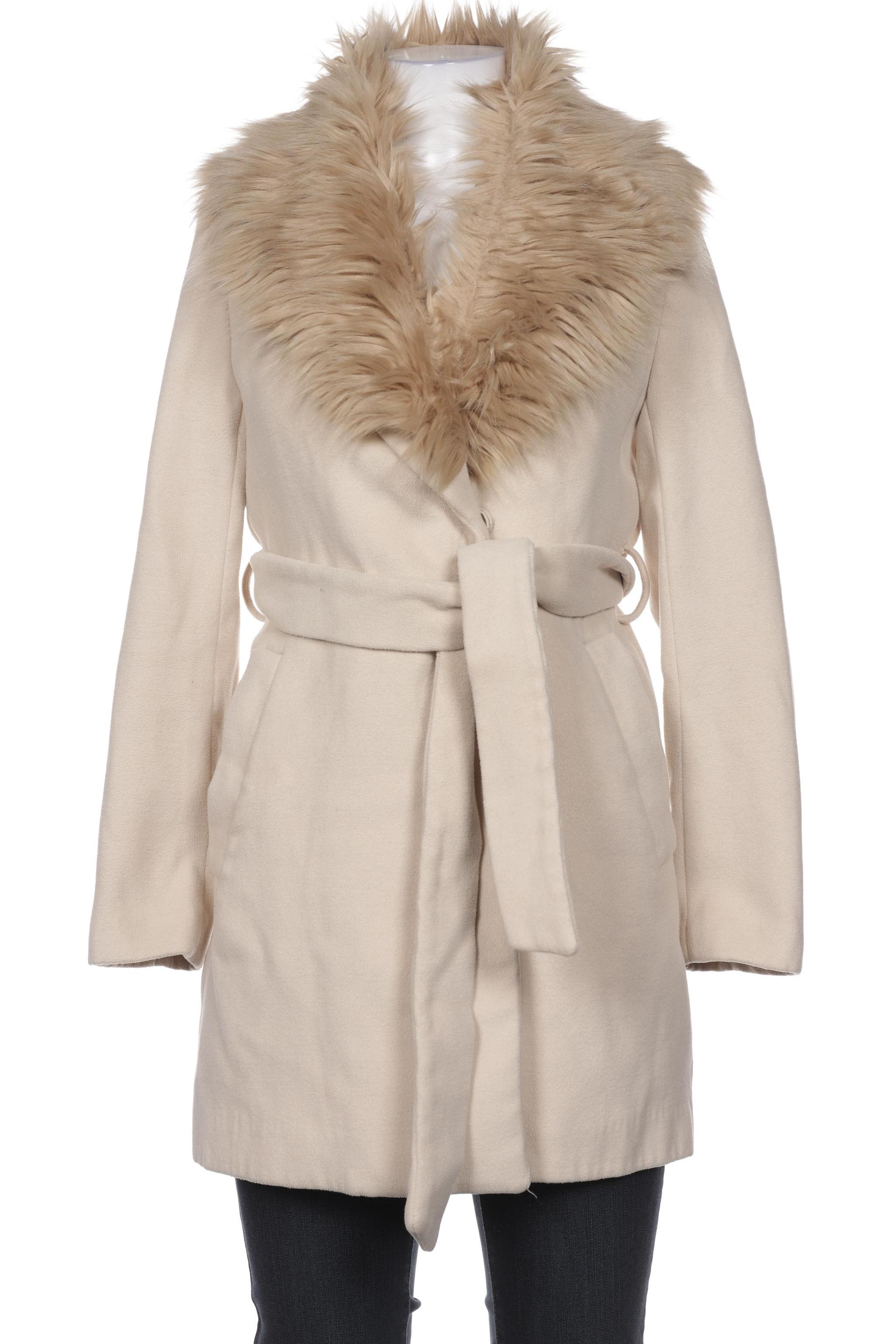 

H&M Damen Mantel, cremeweiß, Gr. 36