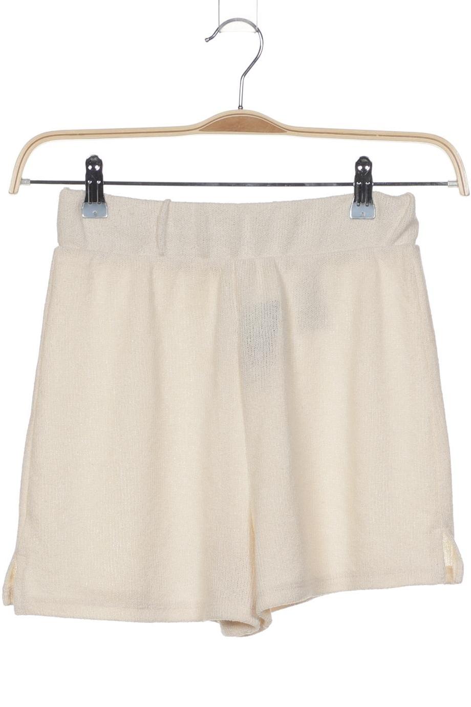 

H&M Damen Shorts, cremeweiß, Gr. 34