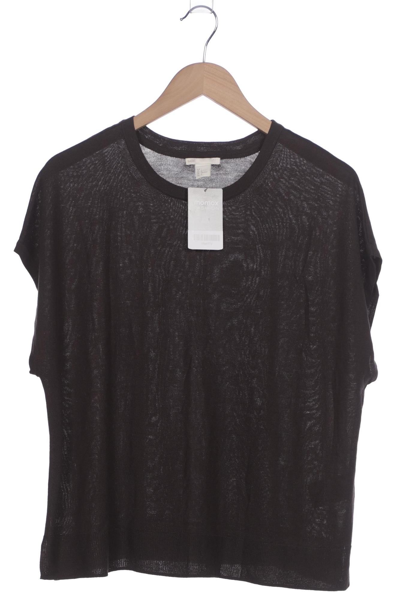 

H&M Damen T-Shirt, braun, Gr. 42
