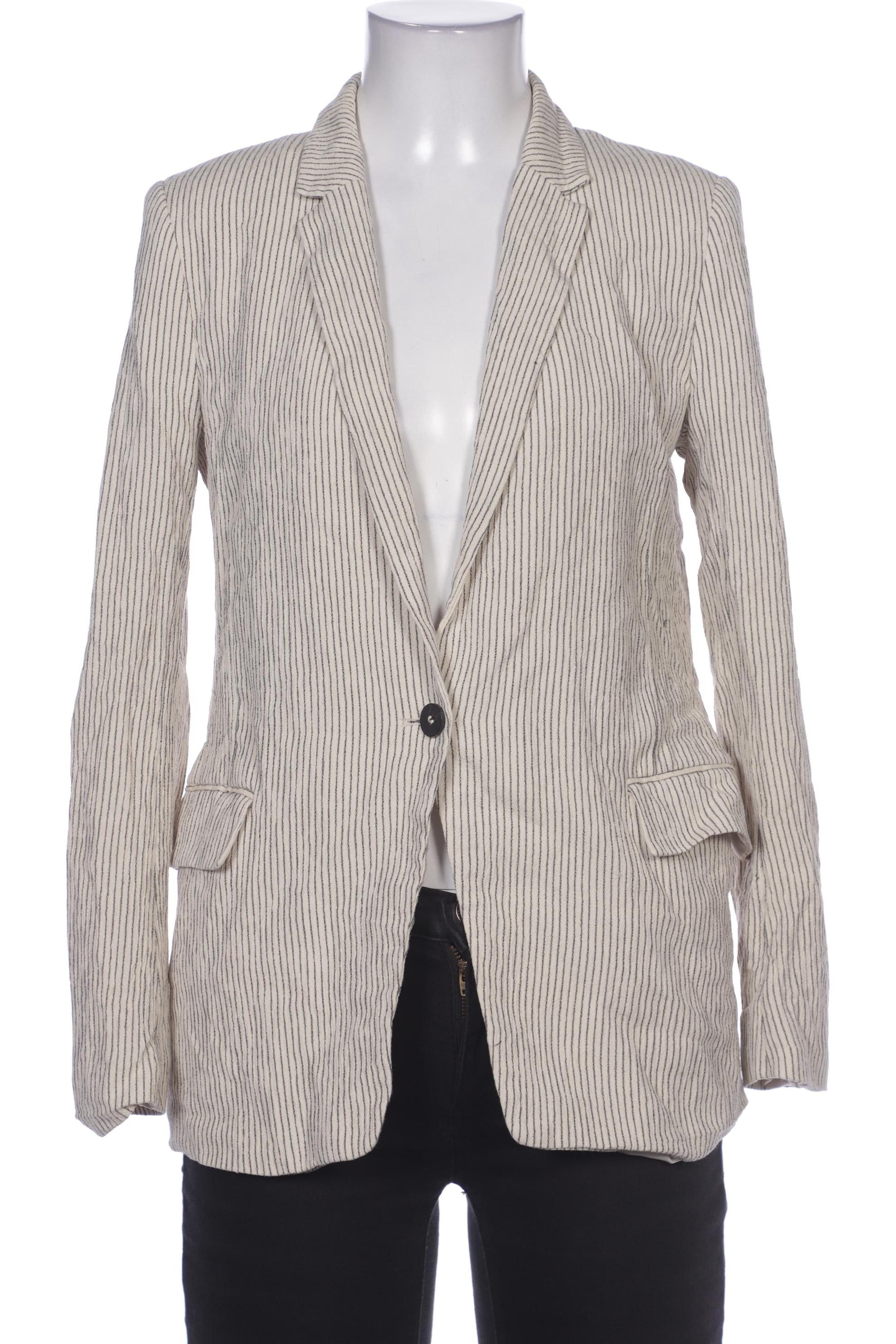 

H&M Damen Blazer, cremeweiß, Gr. 36