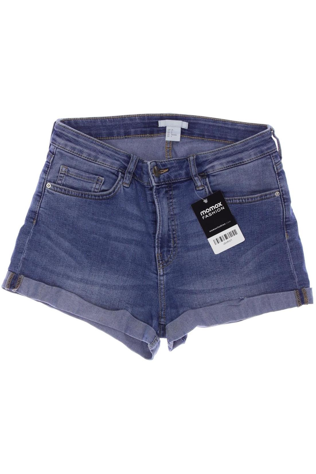 

H&M Damen Shorts, blau, Gr. 36