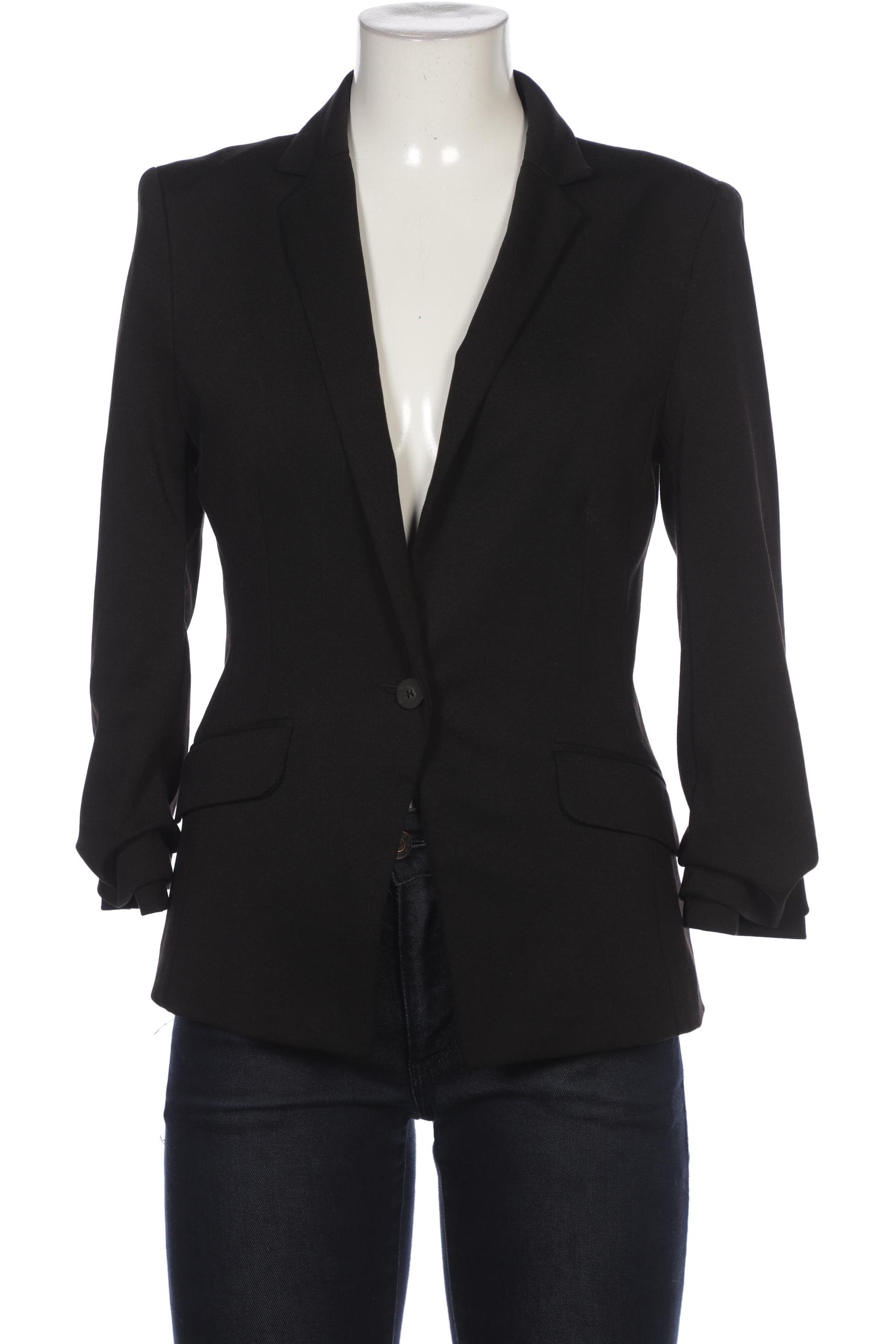 

H&M Damen Blazer, schwarz, Gr. 38