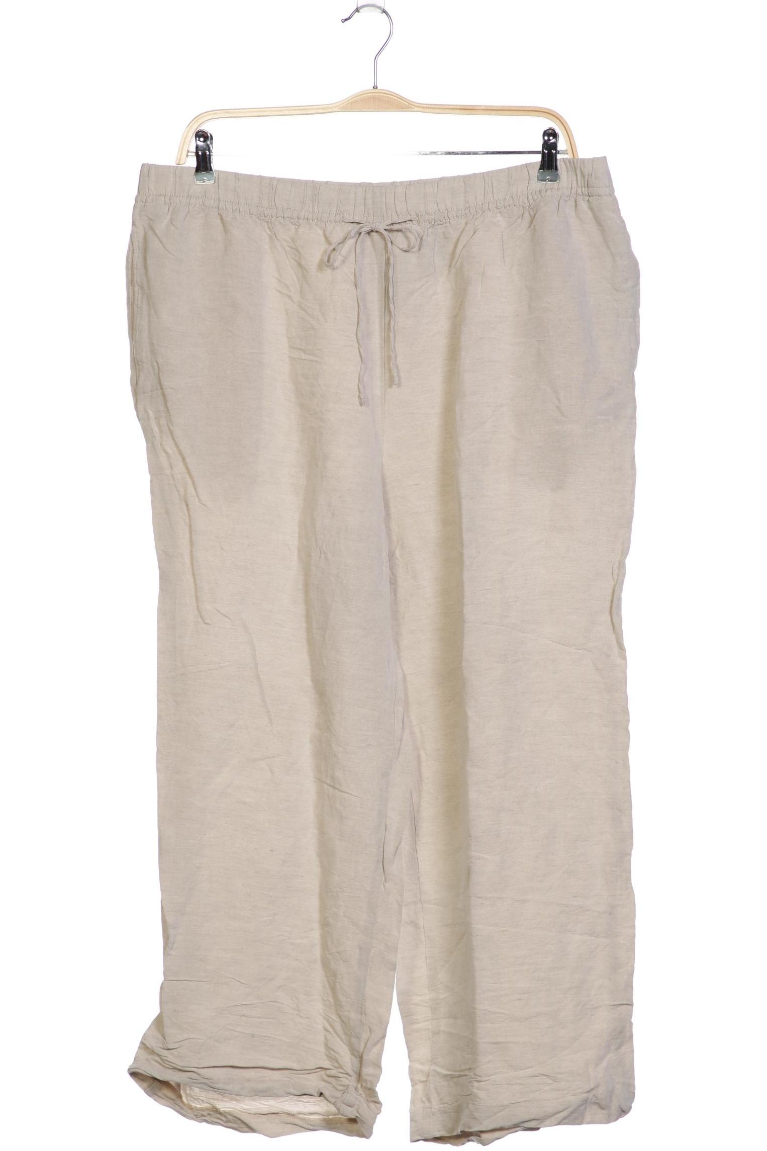 

H&M Damen Stoffhose, beige, Gr. 0