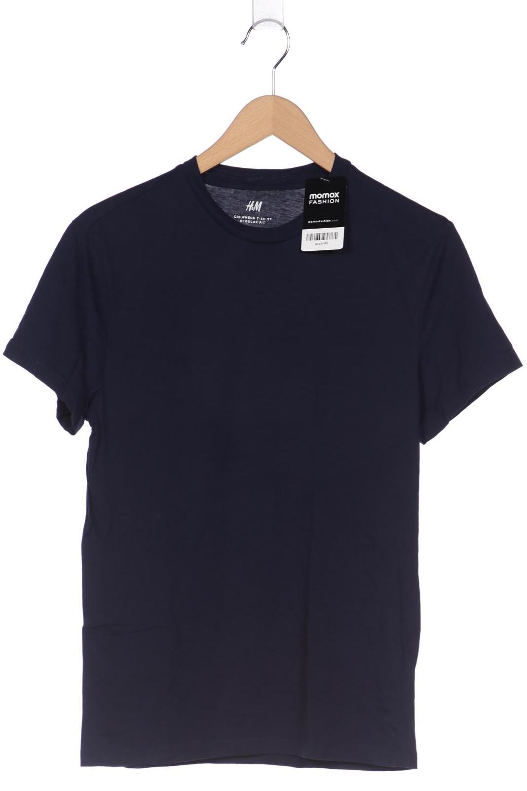 

H&M Damen T-Shirt, marineblau
