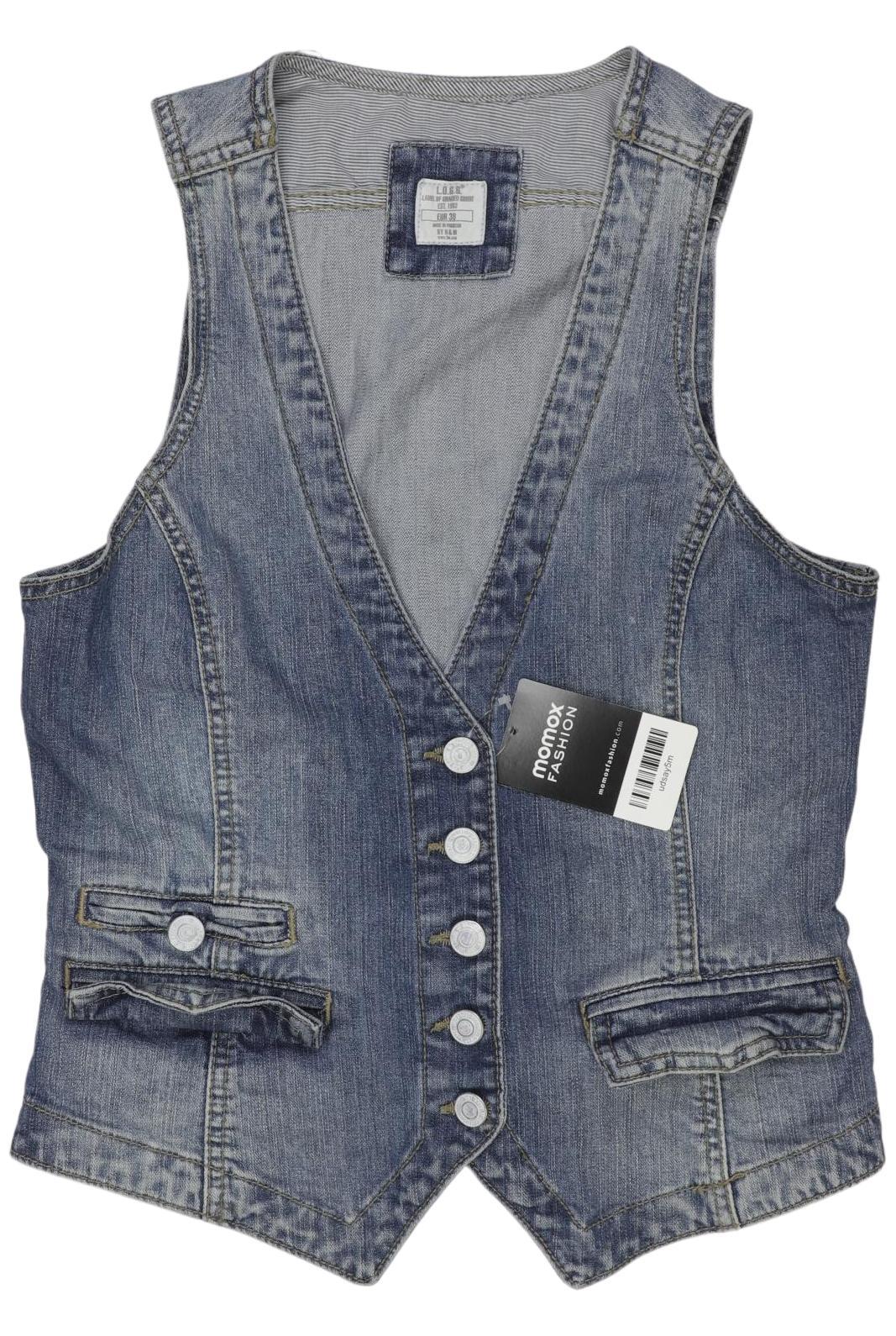 

H&M Damen Weste, blau, Gr. 38