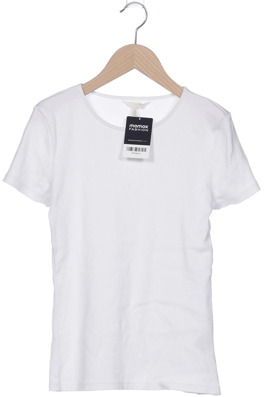 

H&M Damen T-Shirt, weiß, Gr. 38