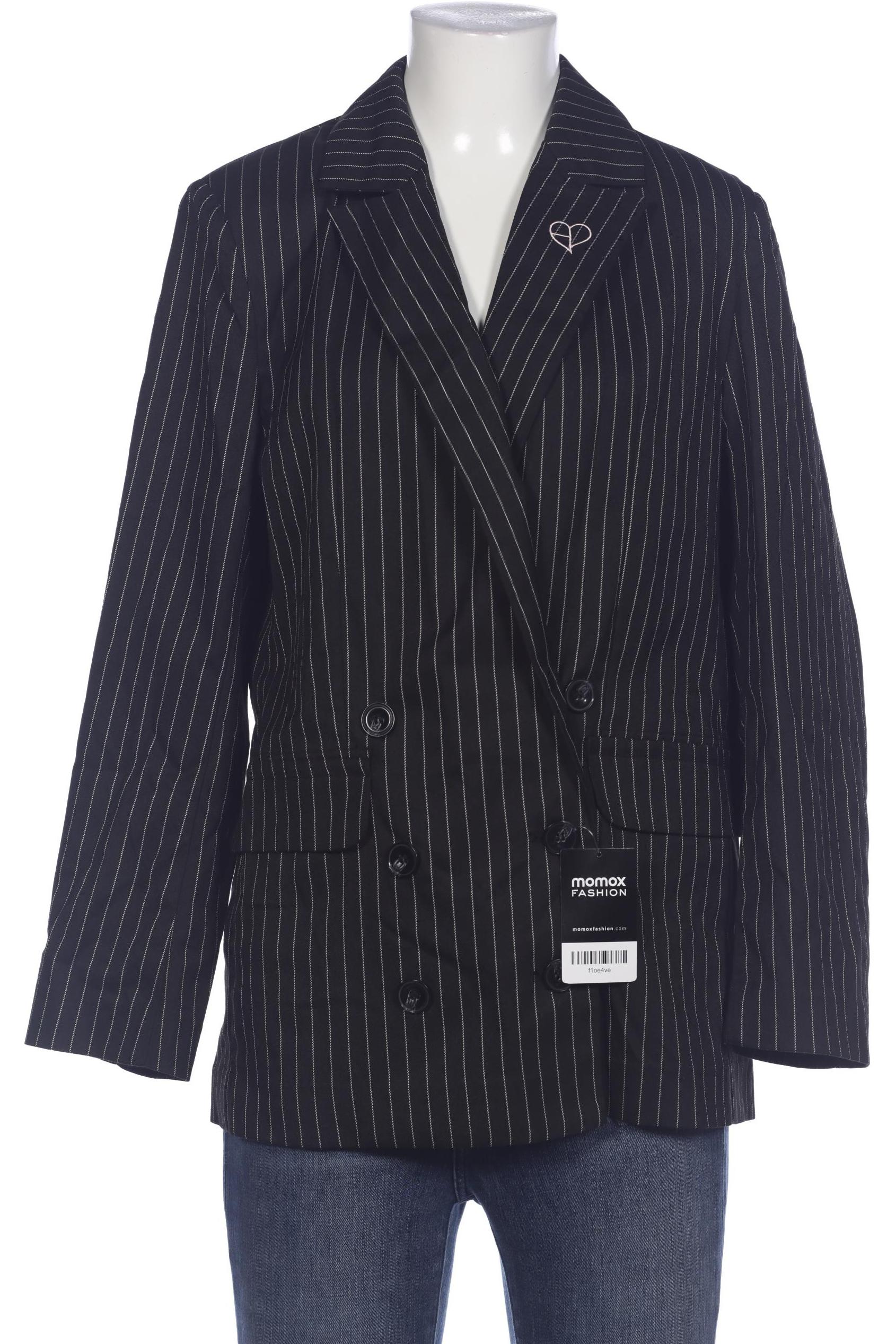 

H&M Damen Blazer, schwarz, Gr. 32