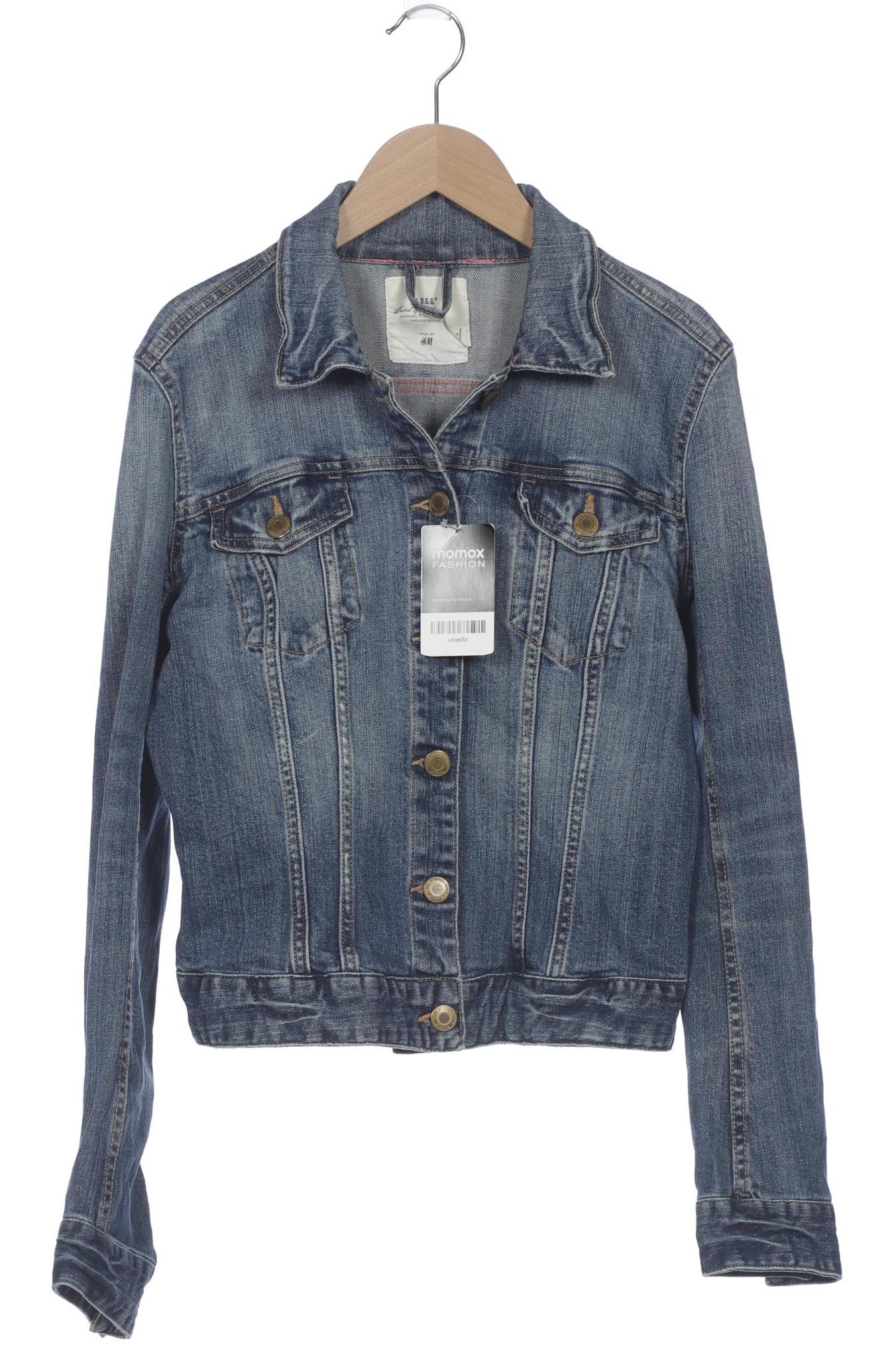 

H&M Damen Jacke, blau, Gr. 40