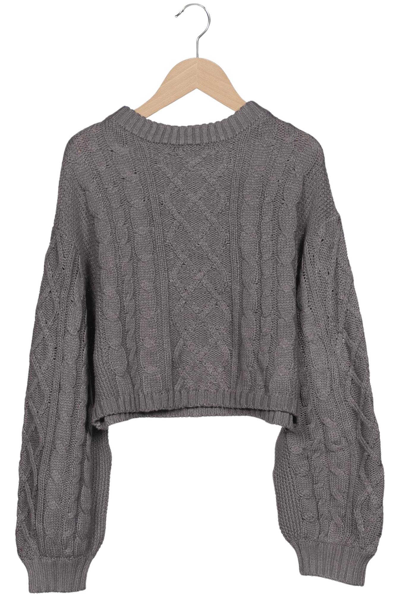 

H&M Damen Pullover, grau, Gr. 36
