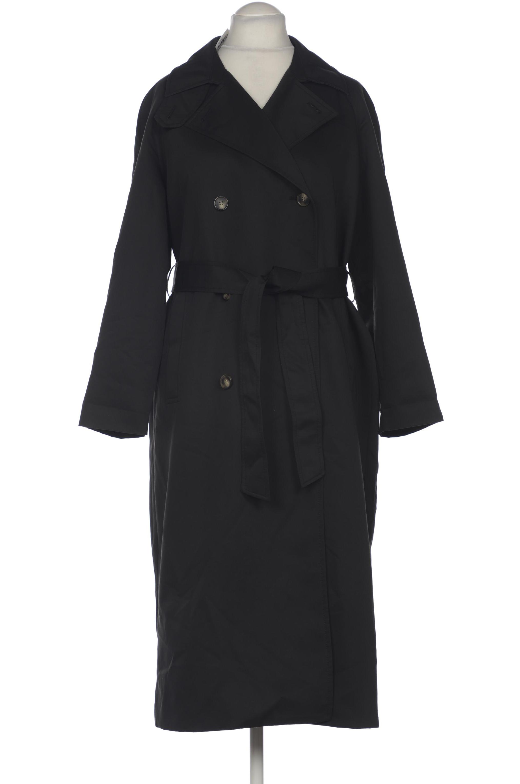 

H&M Damen Mantel, schwarz, Gr. 36