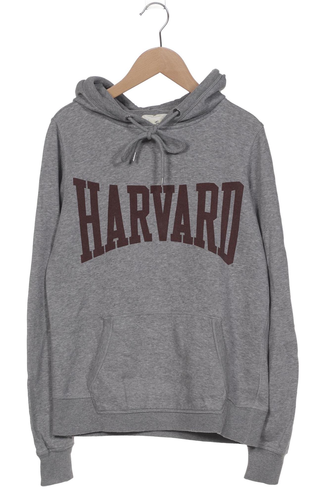 

H&M Damen Kapuzenpullover, grau, Gr. 36