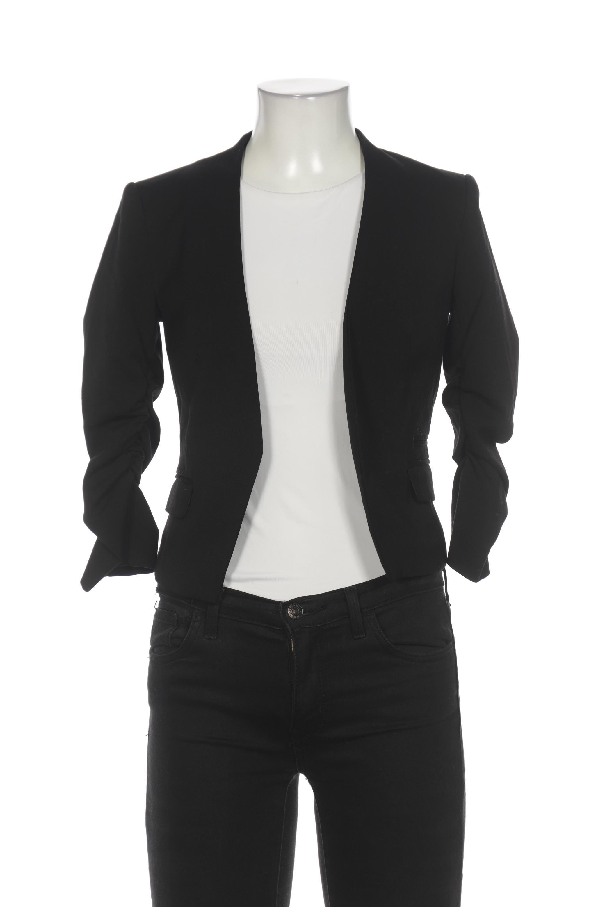 

H&M Damen Blazer, schwarz, Gr. 34