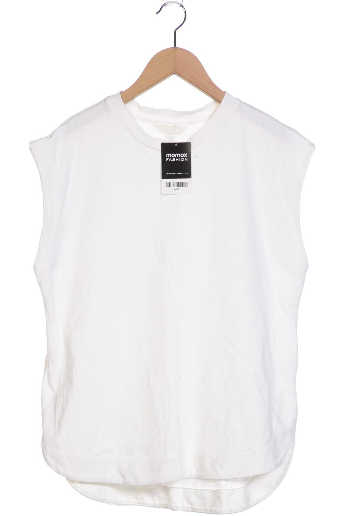 

H&M Damen T-Shirt, weiß