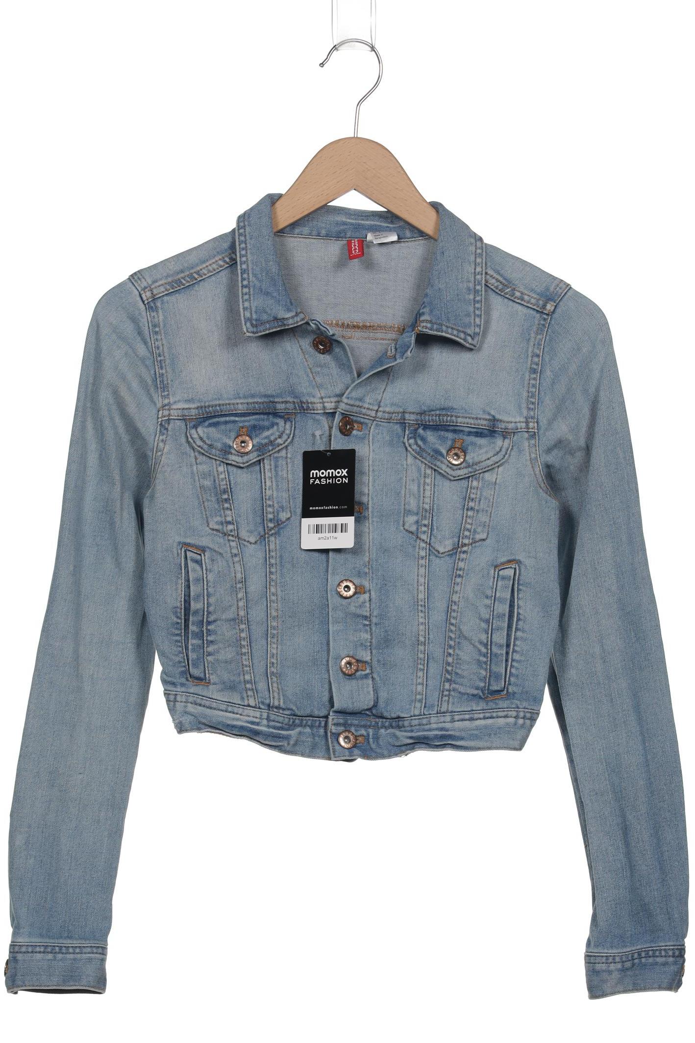 

H&M Damen Jacke, blau, Gr. 38