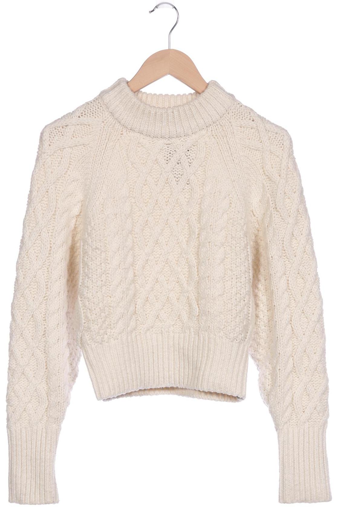 

H&M Damen Pullover, cremeweiß, Gr. 34