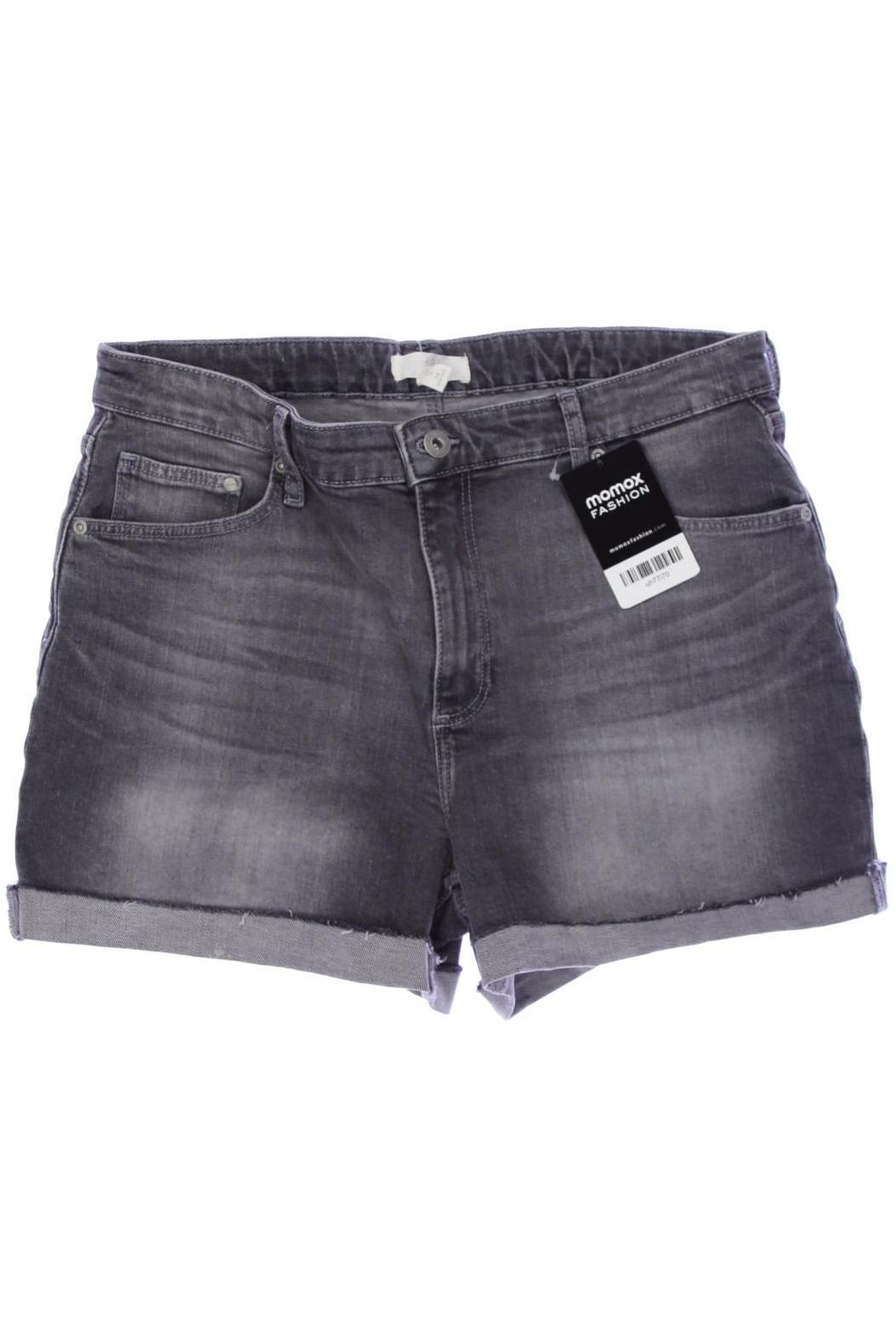 

H&M Damen Shorts, grau, Gr. 40