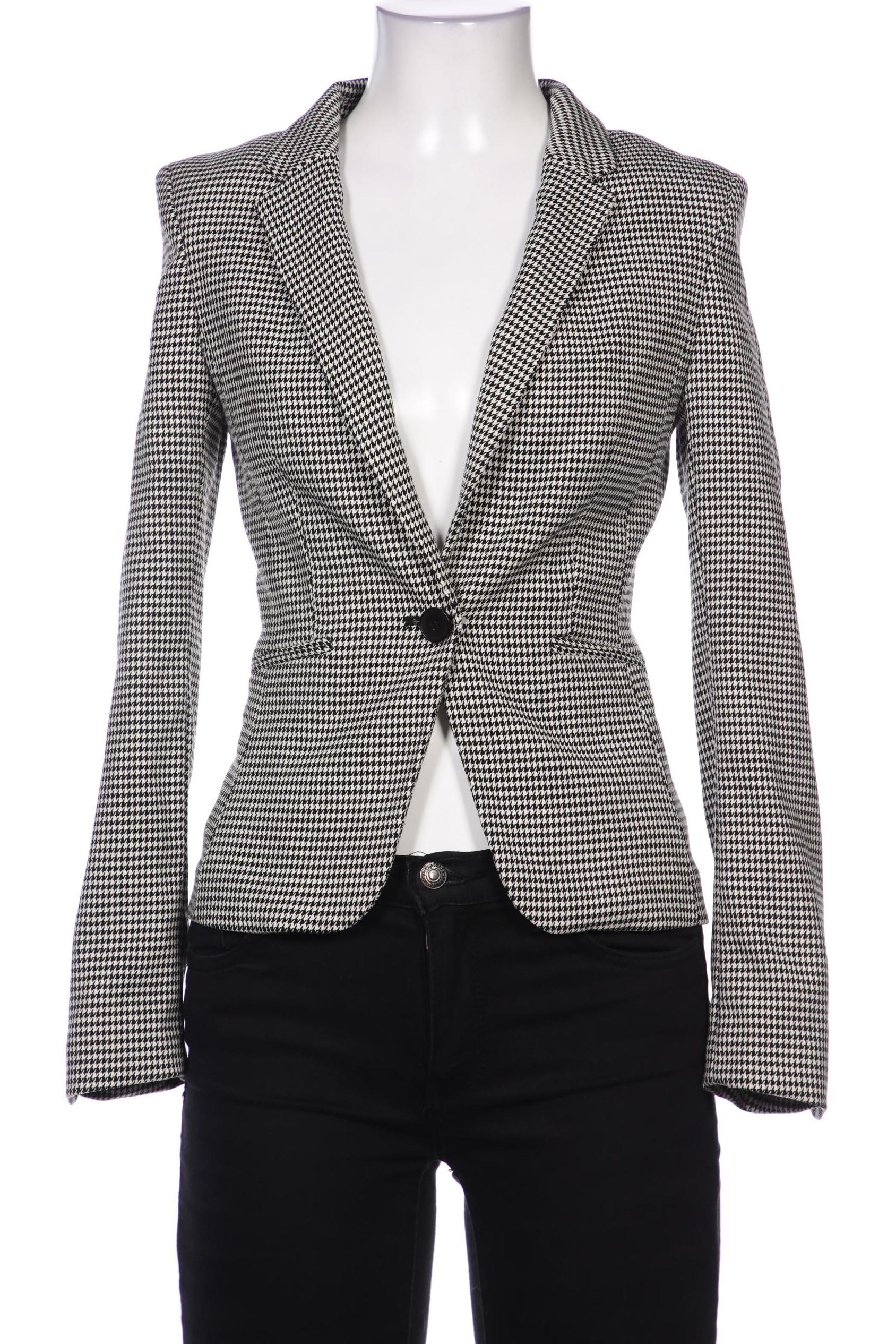 

H&M Damen Blazer, schwarz, Gr. 32