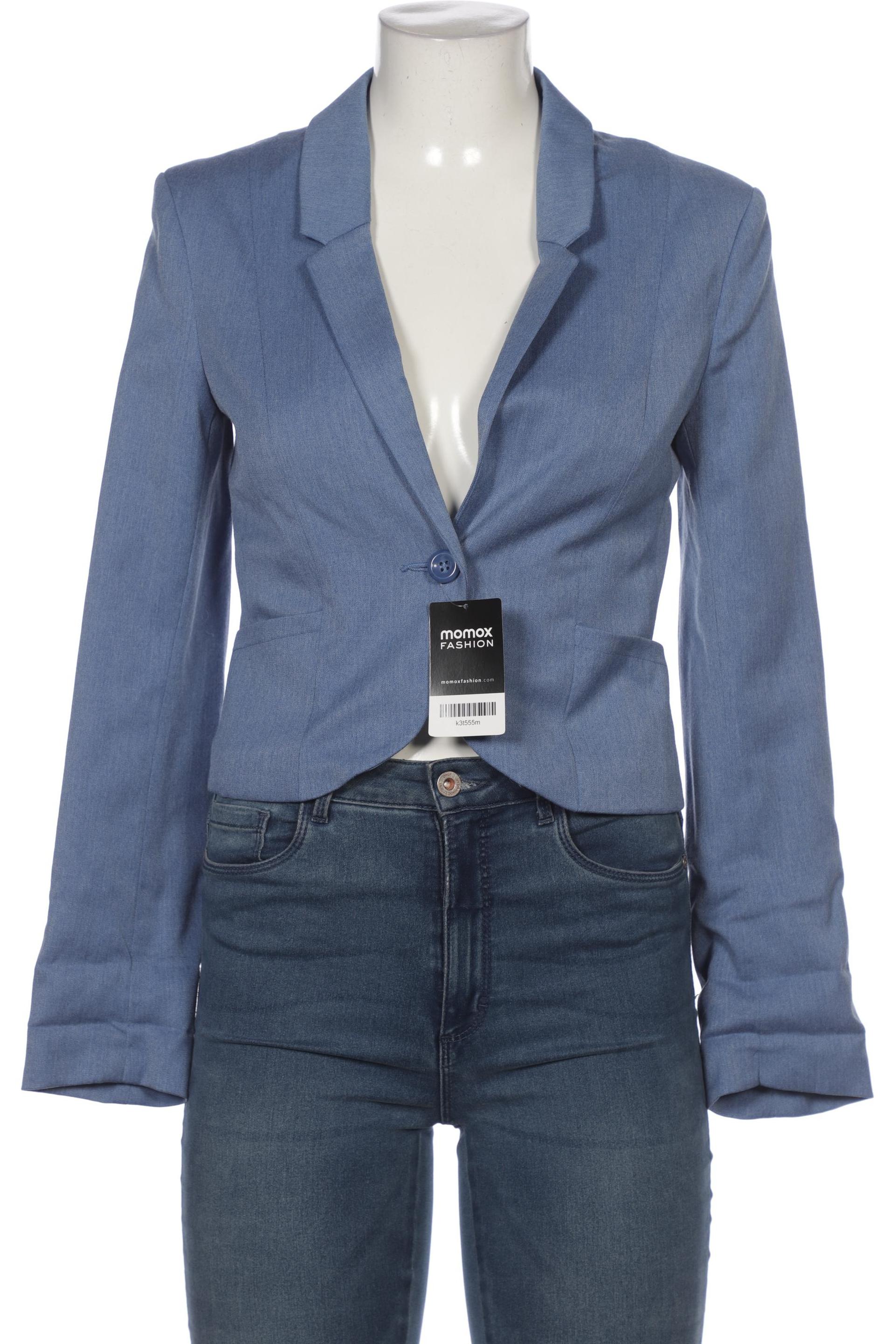 

H&M Damen Blazer, blau, Gr. 38