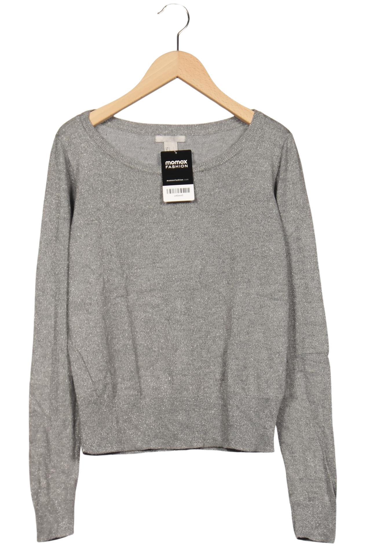 

H&M Damen Pullover, grau, Gr. 42