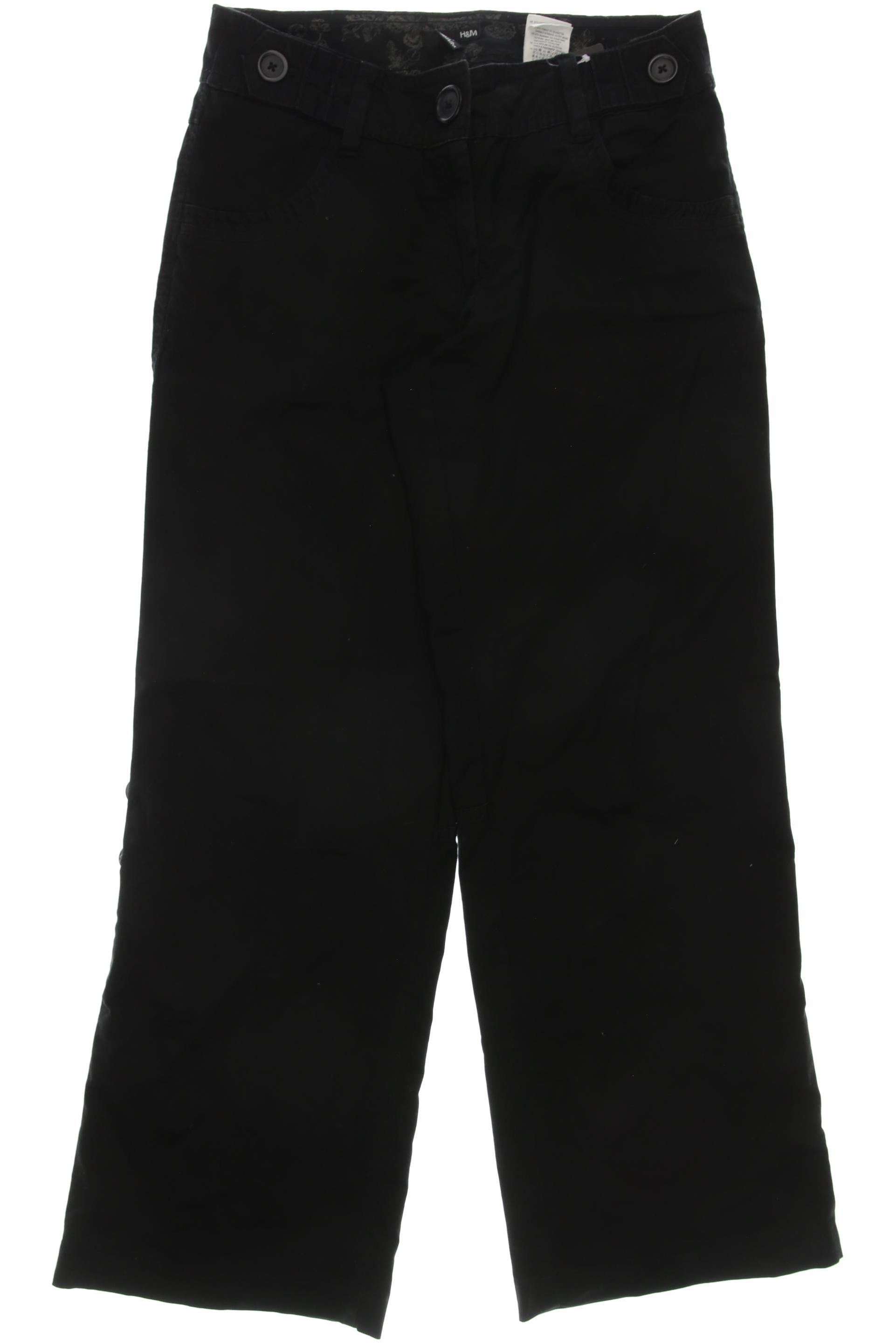 

H&M Damen Stoffhose, schwarz, Gr. 36