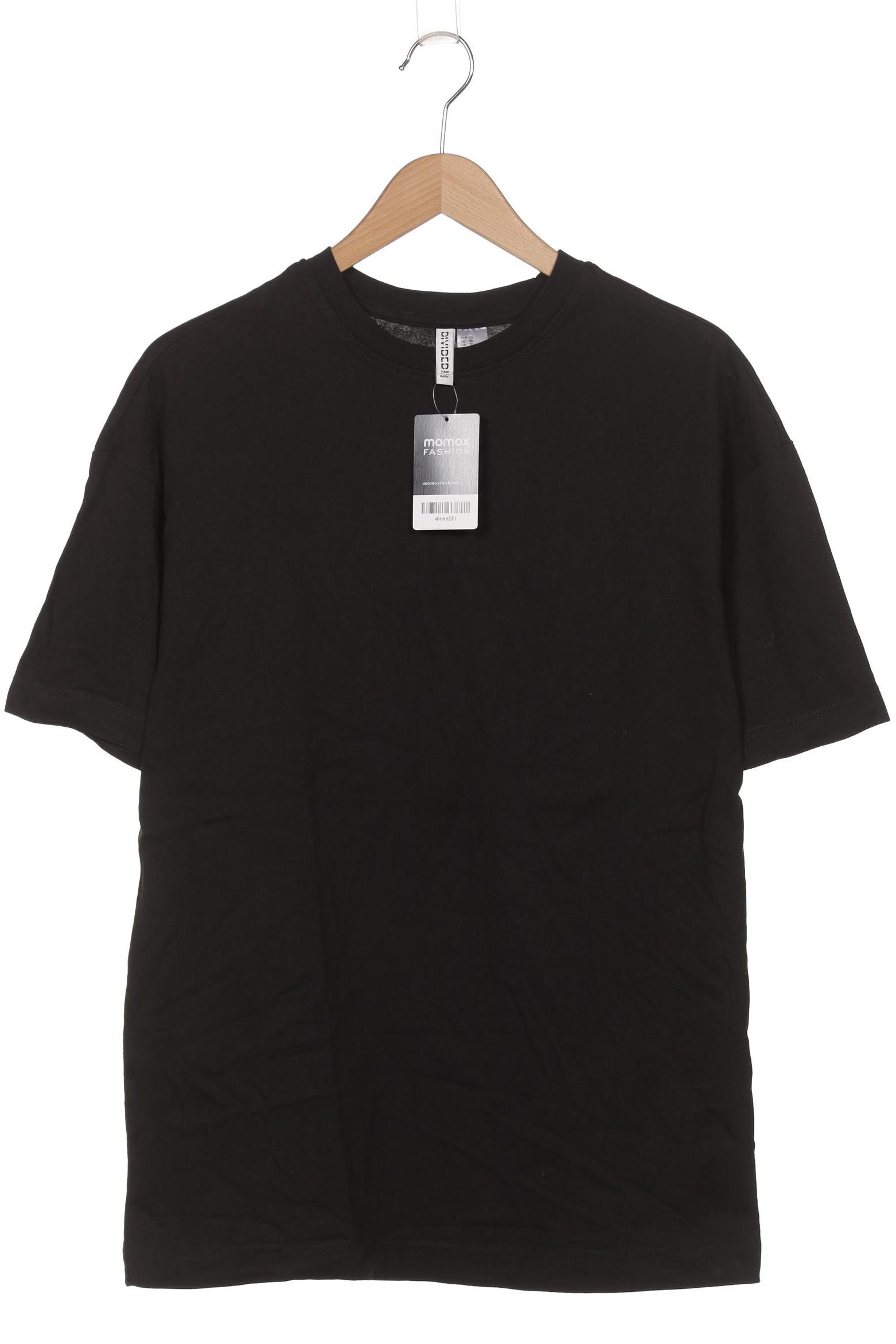 

H&M Damen T-Shirt, schwarz, Gr. 34