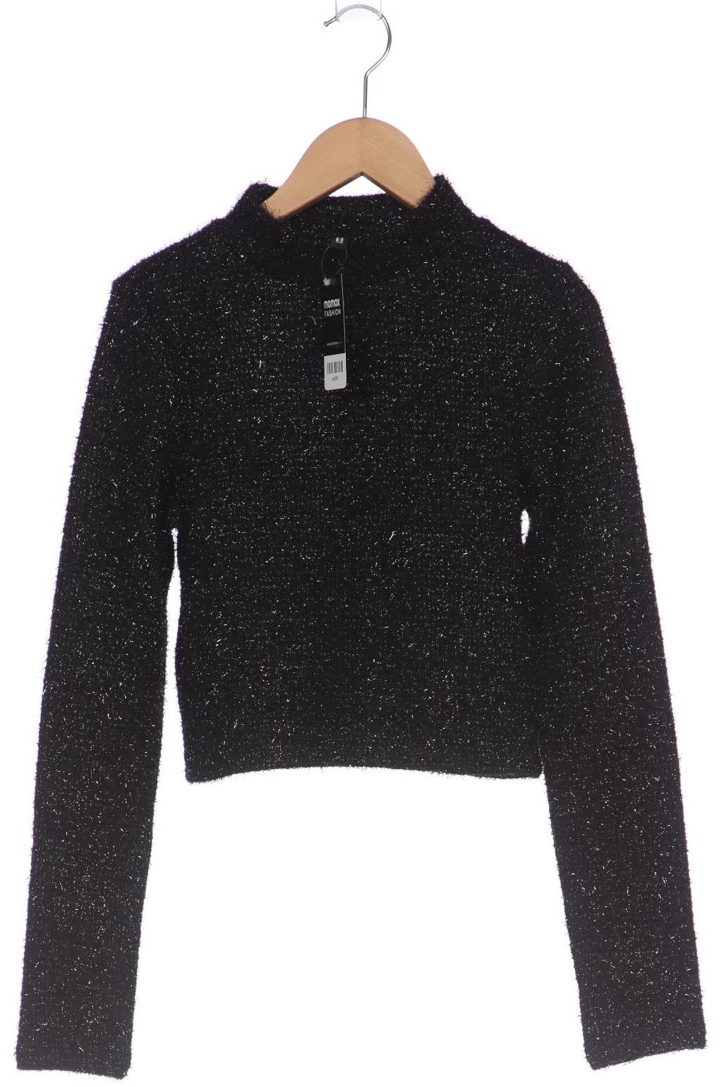 

H&M Damen Pullover, schwarz