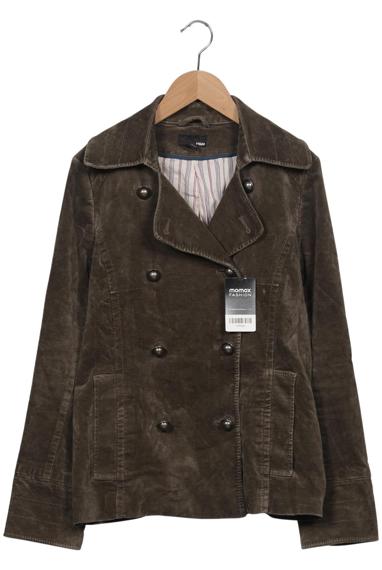 

H&M Damen Jacke, braun, Gr. 38