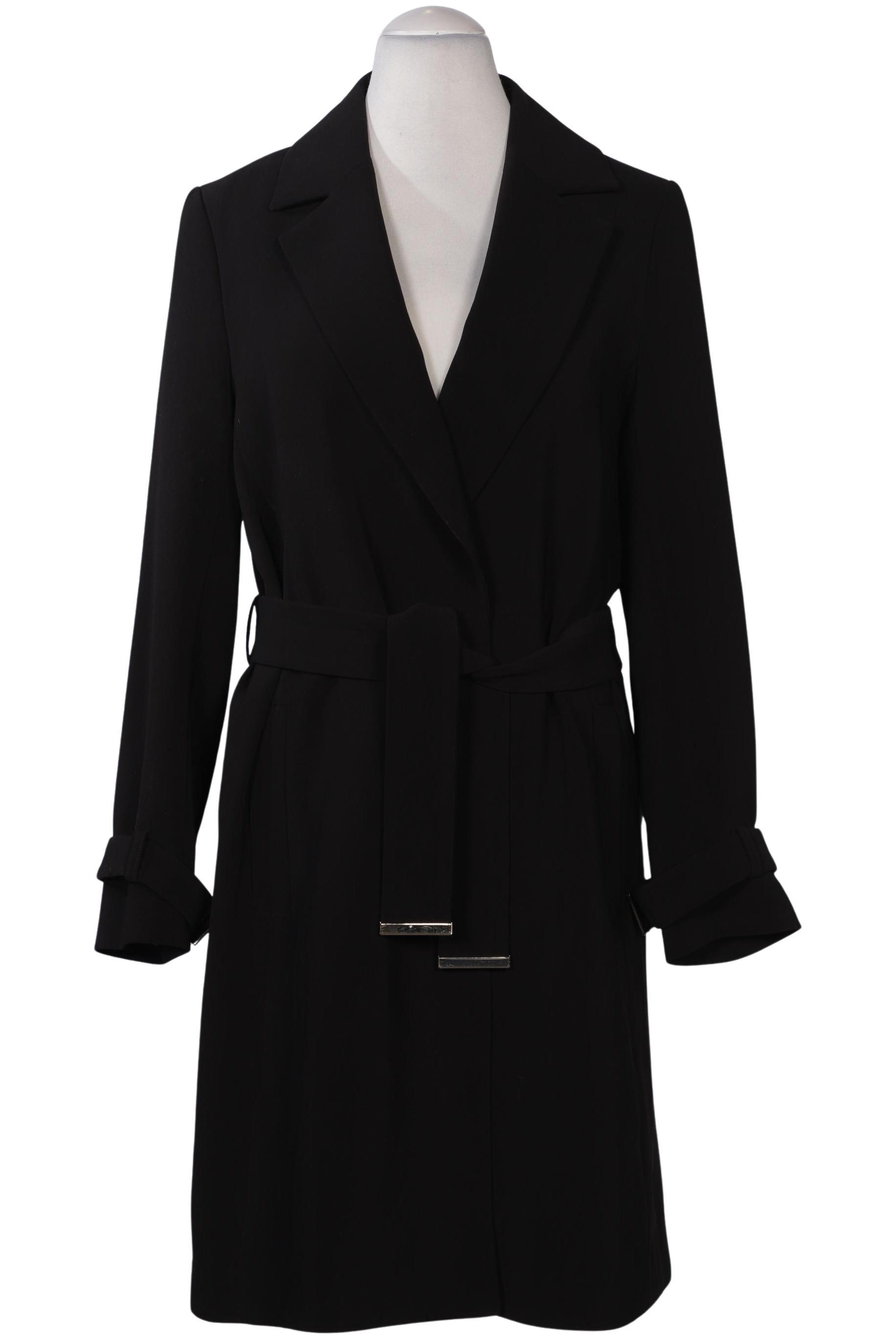 

H&M Damen Mantel, schwarz, Gr. 38