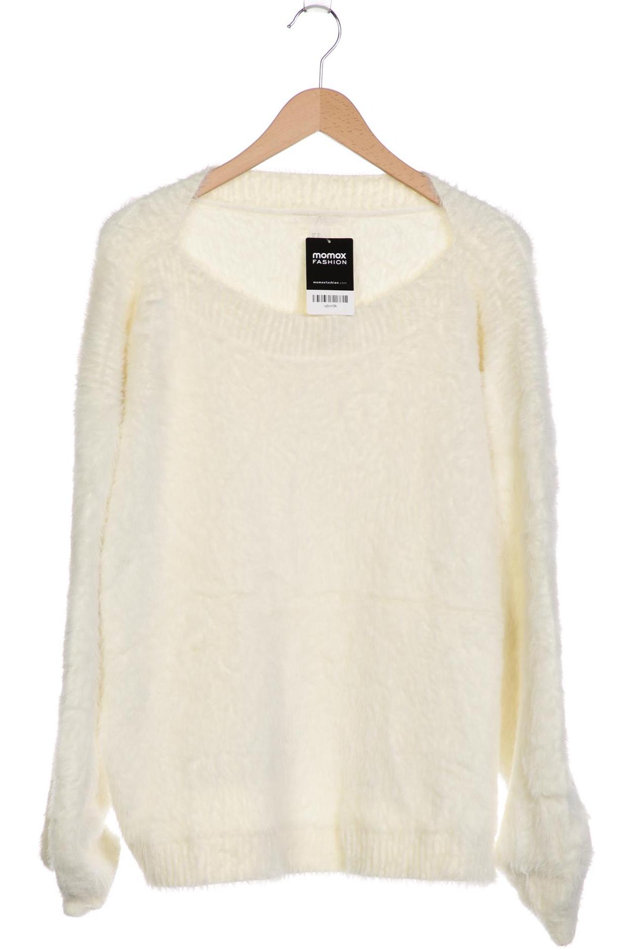 

H&M Damen Pullover, cremeweiß, Gr. 44