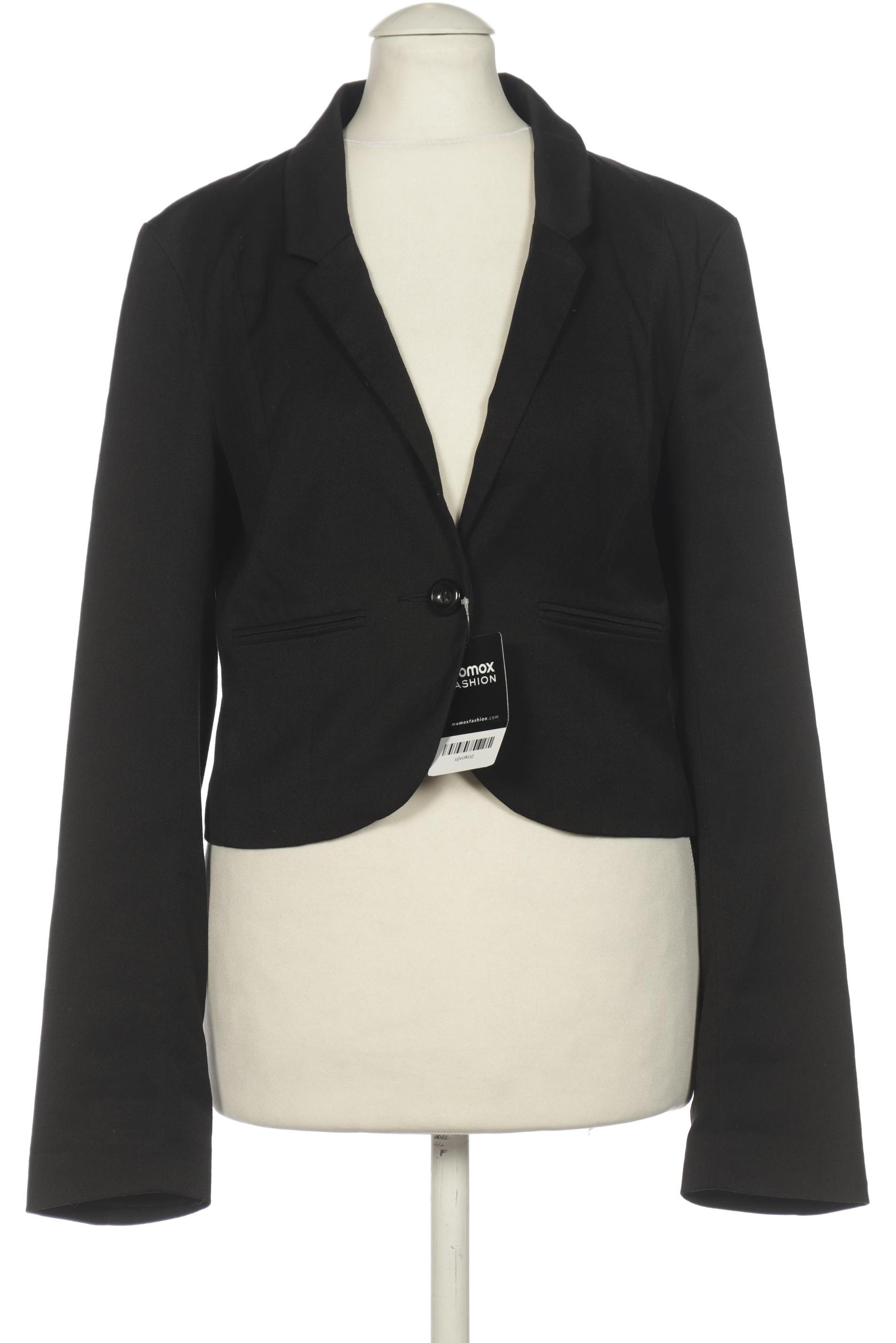 

H&M Damen Blazer, schwarz, Gr. 36