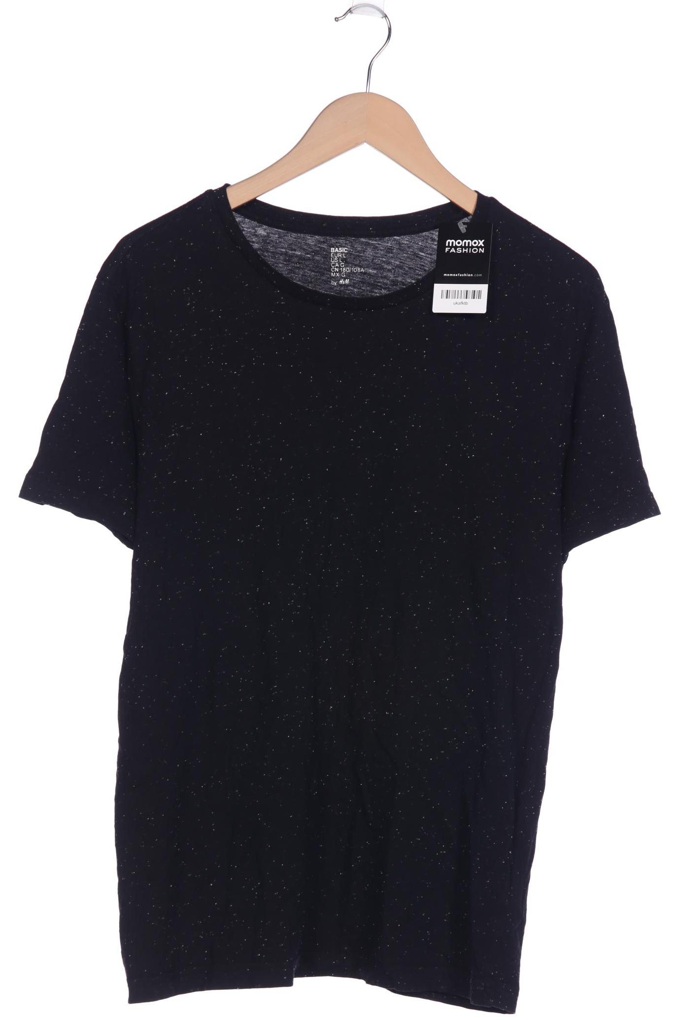 

H&M Damen T-Shirt, schwarz, Gr. 42