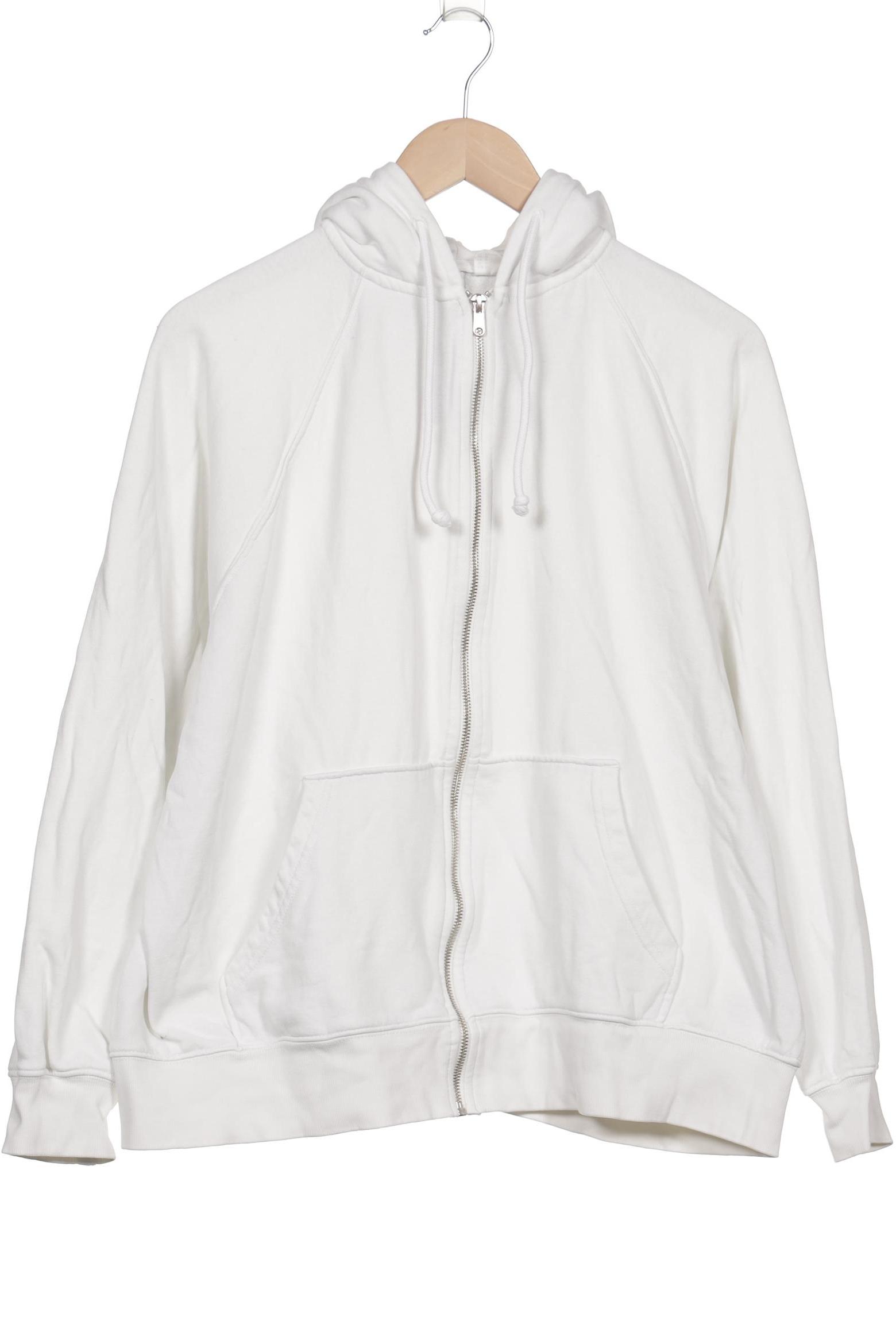 

H&M Damen Kapuzenpullover, weiß, Gr. 38