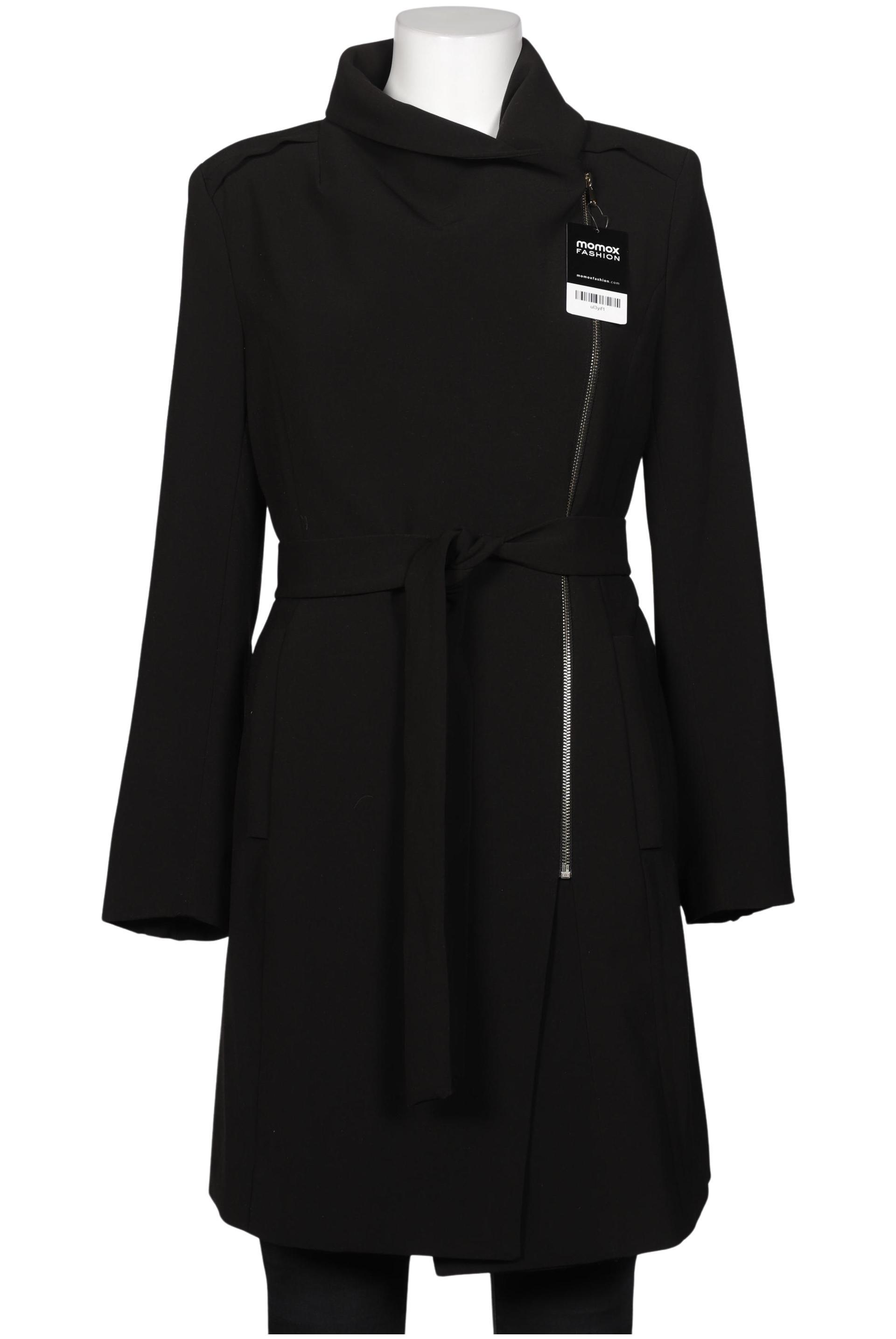 

H&M Damen Mantel, schwarz, Gr. 40