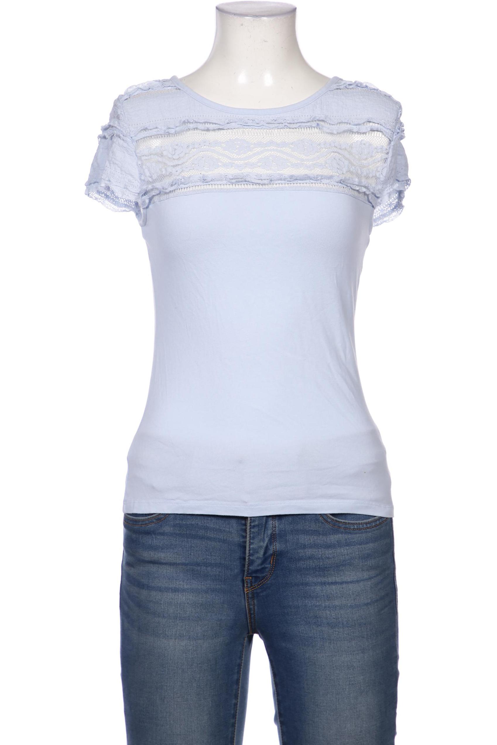 

H&M Damen T-Shirt, hellblau, Gr. 36