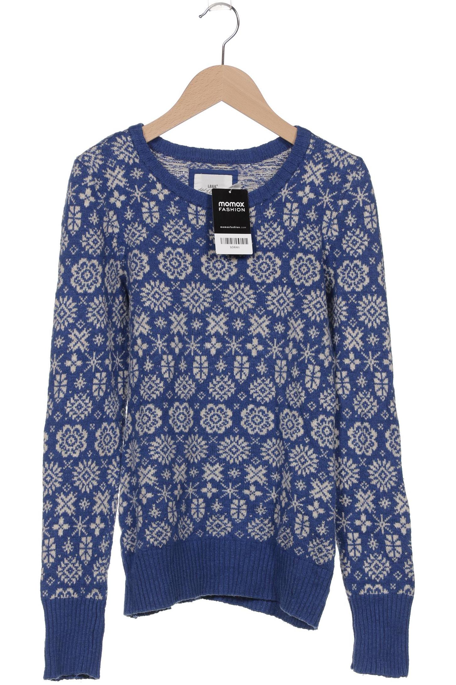 

H&M Damen Pullover, blau, Gr. 36