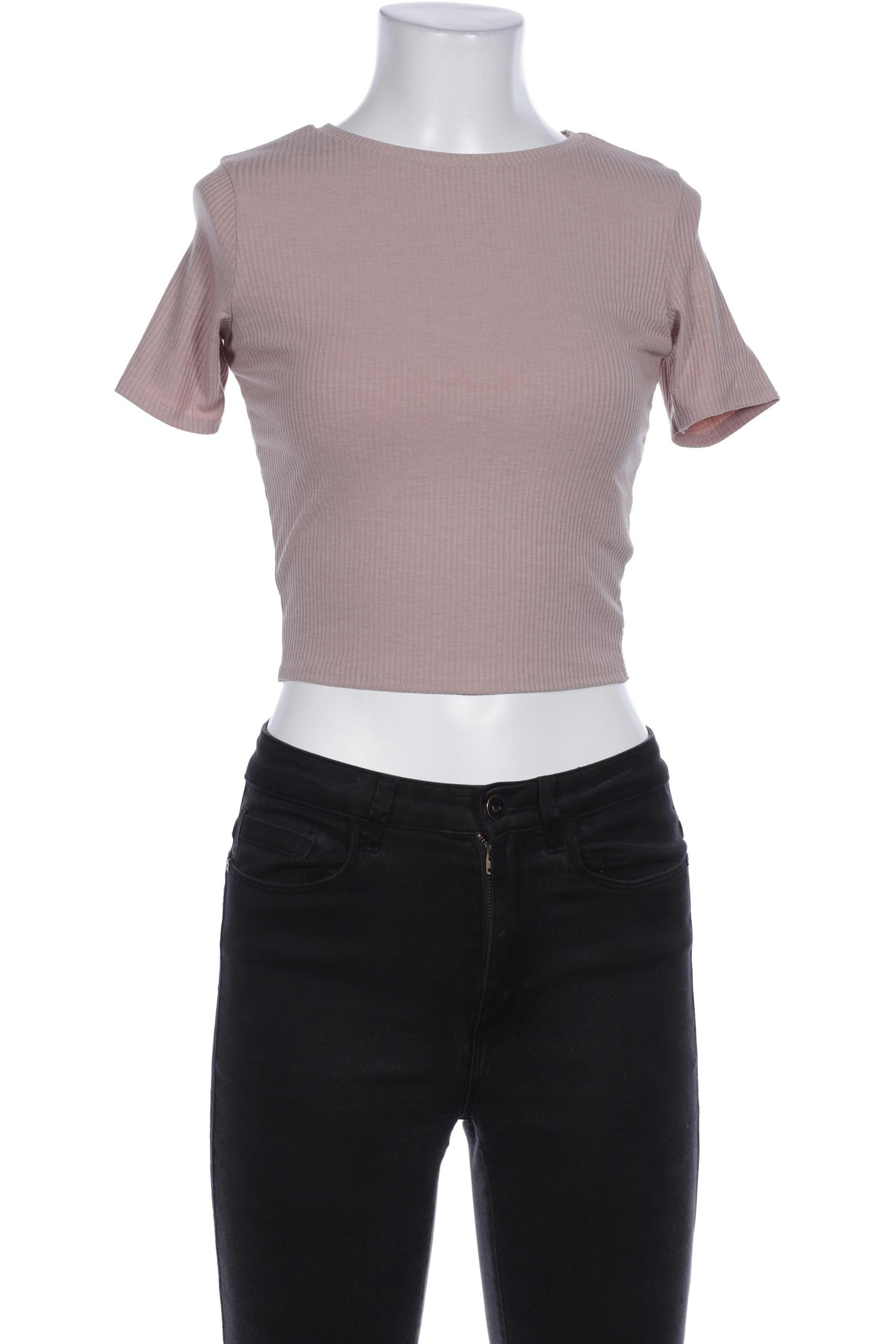 

H&M Damen T-Shirt, beige, Gr. 34